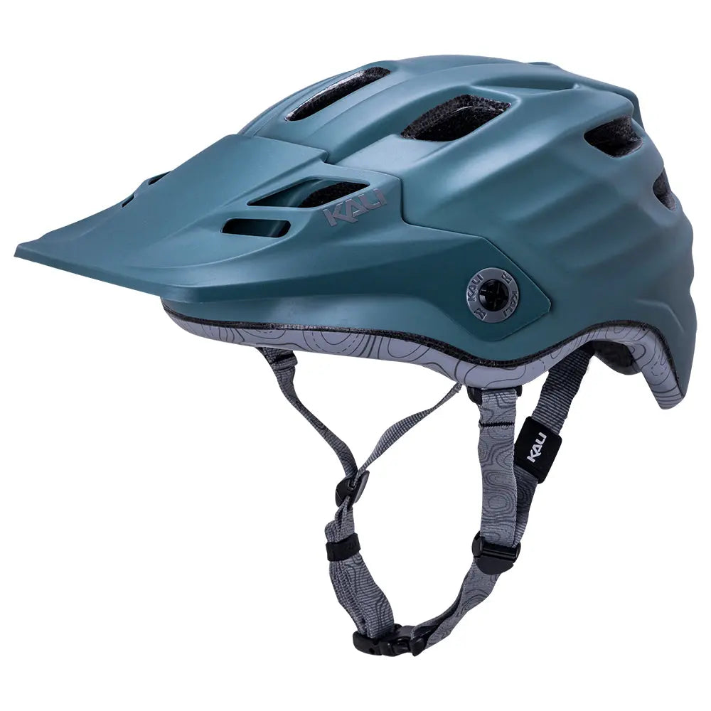 Kali Maya 3.0 SLD Helmet Matt Moss / Silver - FREE UK Shipping, FREE 365 Day Returns | Moto Central