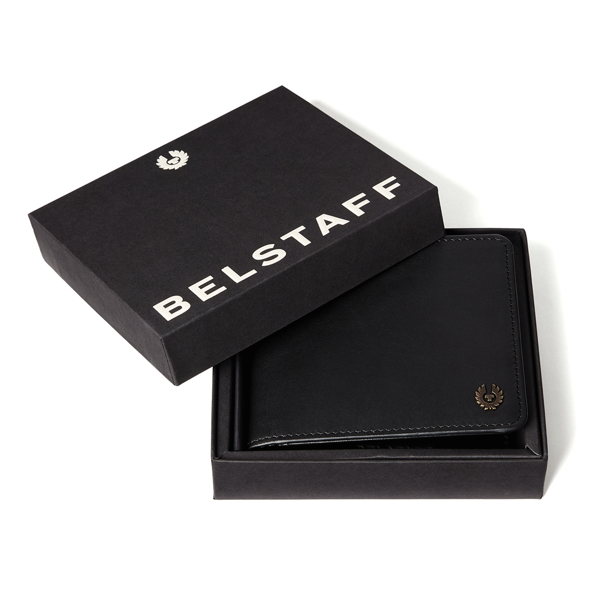 Belstaff Foley Bifold Wallet Black FREE UK Delivery, FREE 365 Day Returns | Moto Central