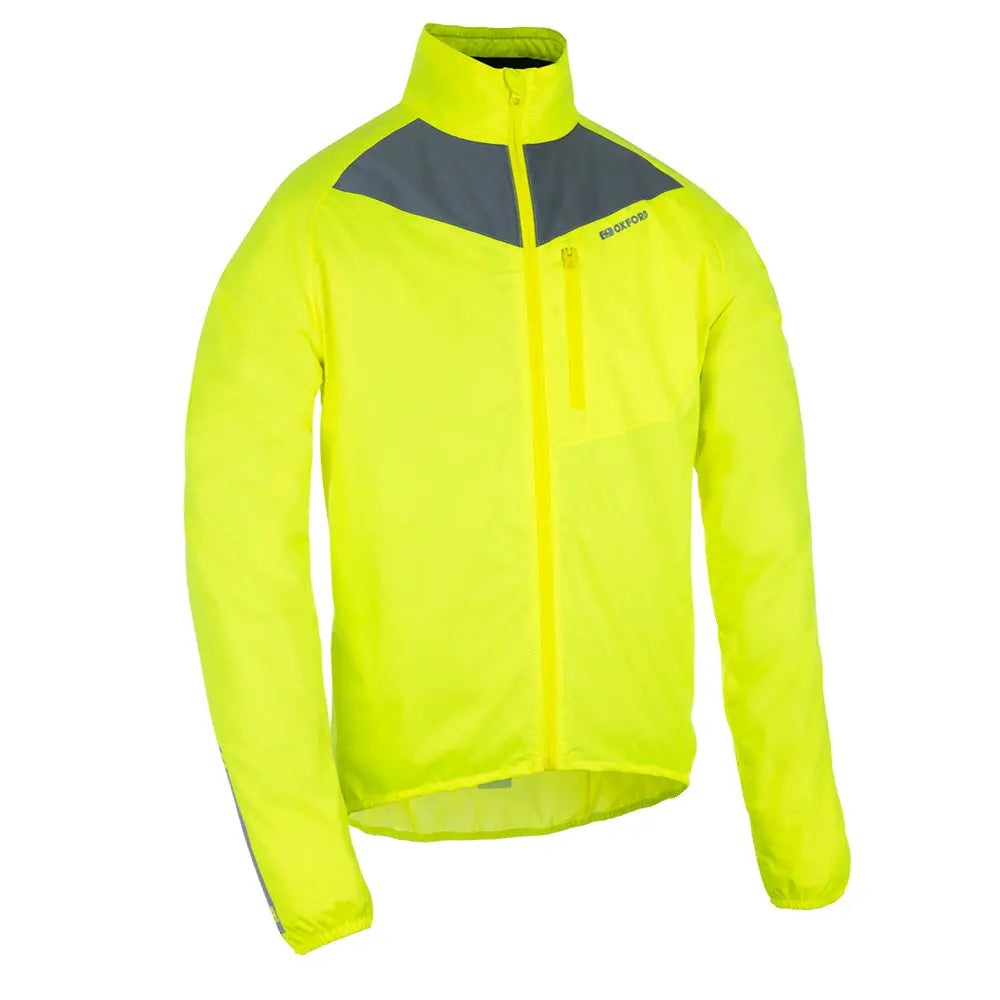 Oxford Endeavour Jacket Fluo Yellow - FREE UK Shipping, FREE 365 Day Returns | Moto Central