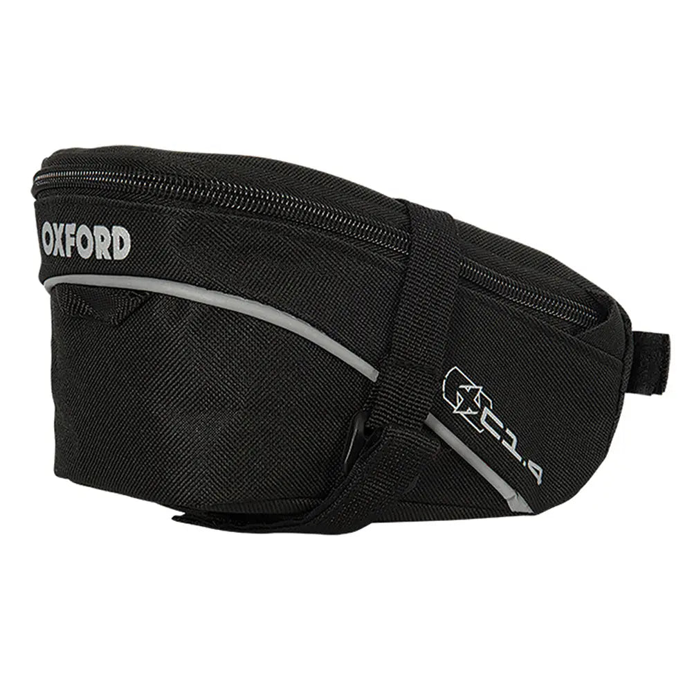Oxford C1.4 Wedge Bag Black - FREE UK Shipping, FREE 365 Day Returns | Moto Central