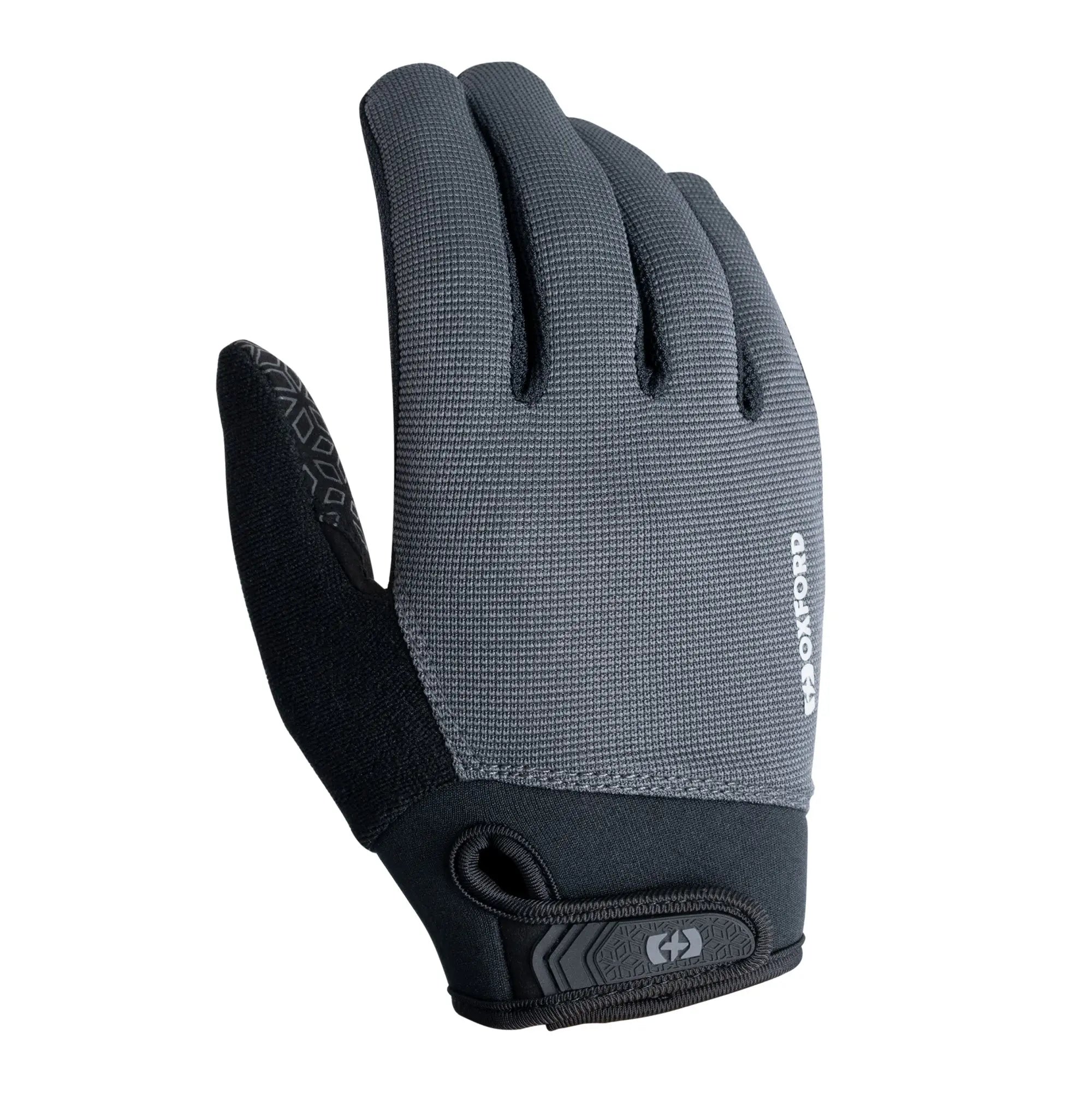Oxford Switchback 2.0 Cycle Gloves Grey FREE UK Delivery, FREE 365 Day Returns | Moto Central