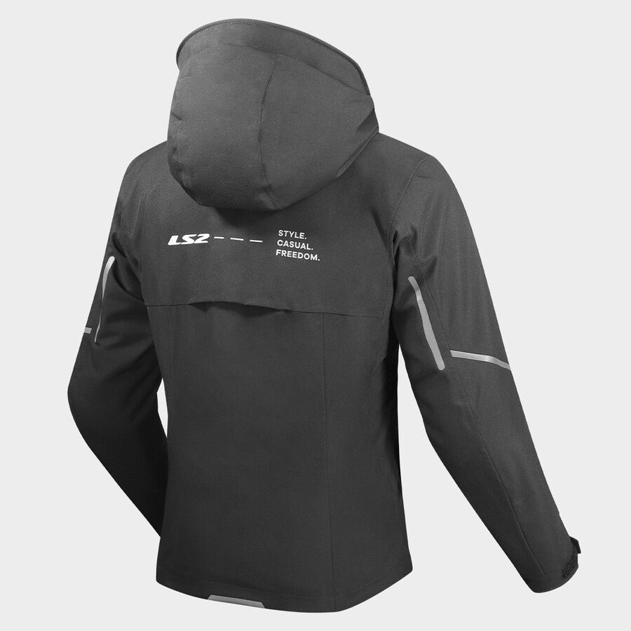 LS2 Axel Textile Jacket Black FREE UK Delivery, FREE 365 Day Returns | Moto Central