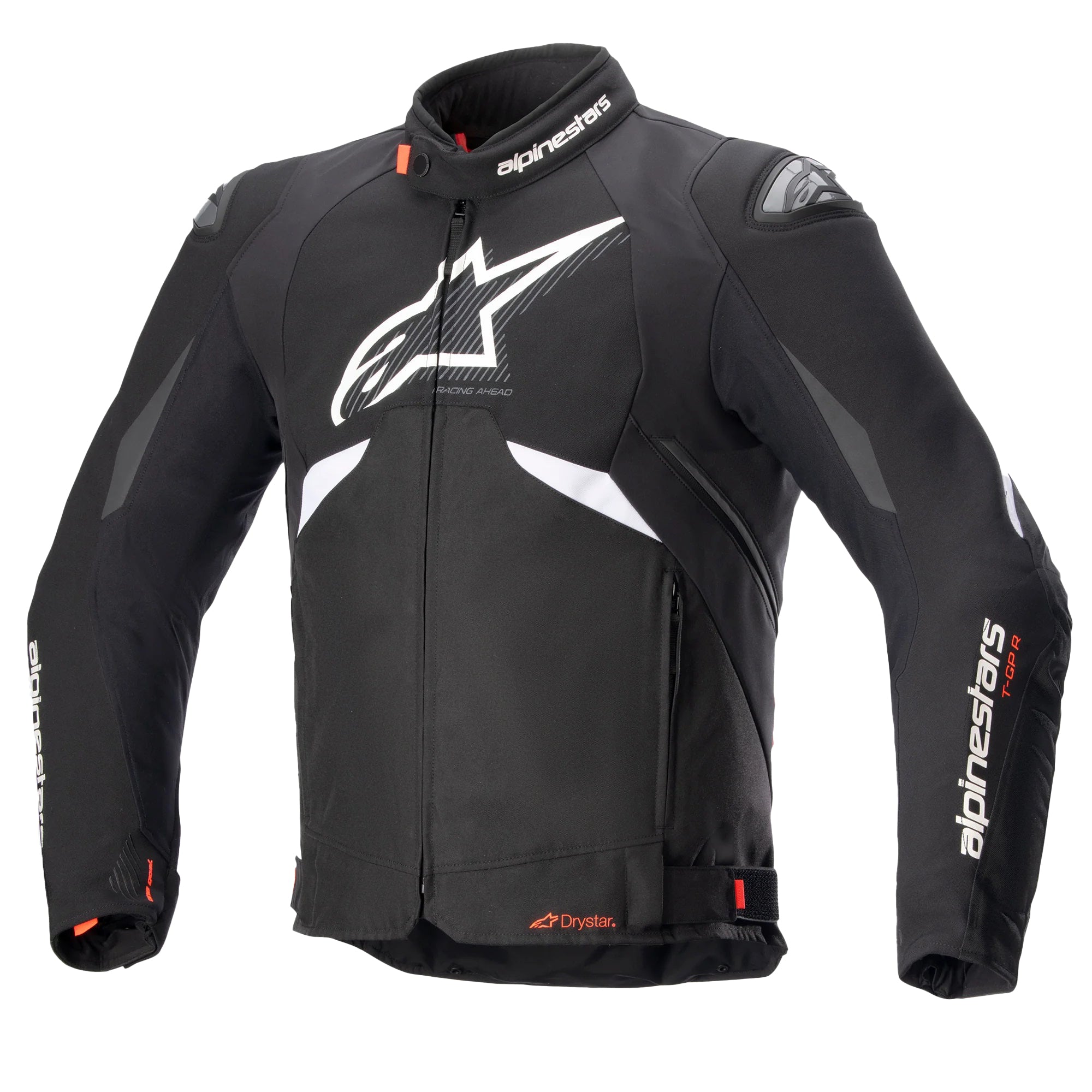 Alpinestars T-GP R V3 Drystar Jacket Black / White FREE UK Delivery, FREE 365 Day Returns | Moto Central