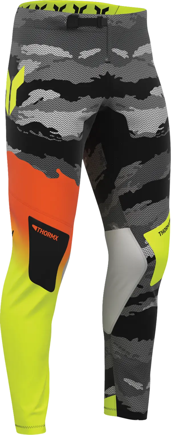 Thor Sportmode Recon LE MX Textile Trouser Black / Acid / Grey - FREE UK Shipping, FREE 365 Day Returns | Moto Central