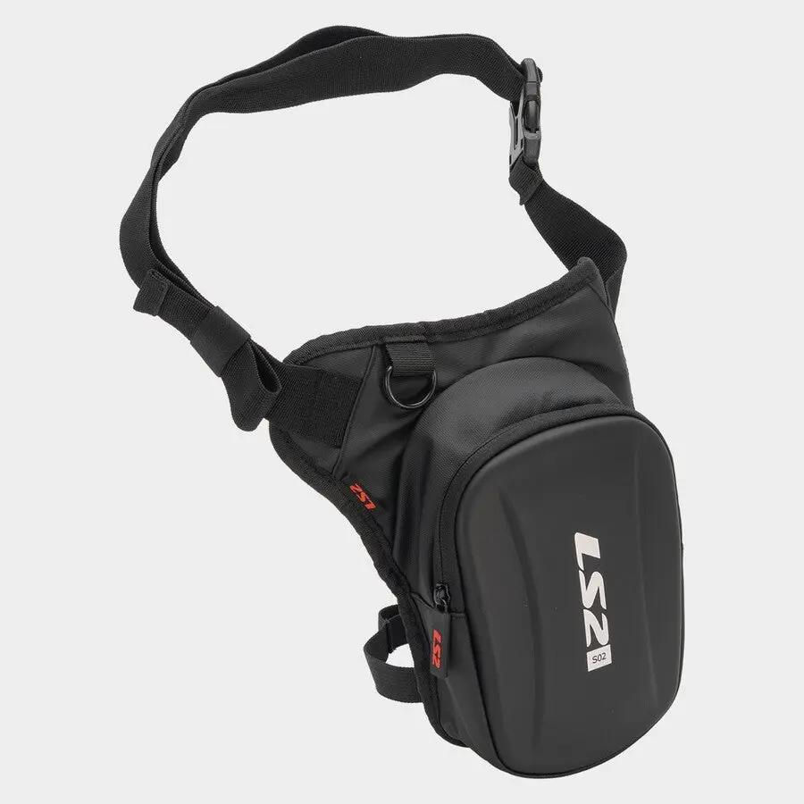 LS2 Shield Leg Bag Black FREE UK Delivery, FREE 365 Day Returns | Moto Central