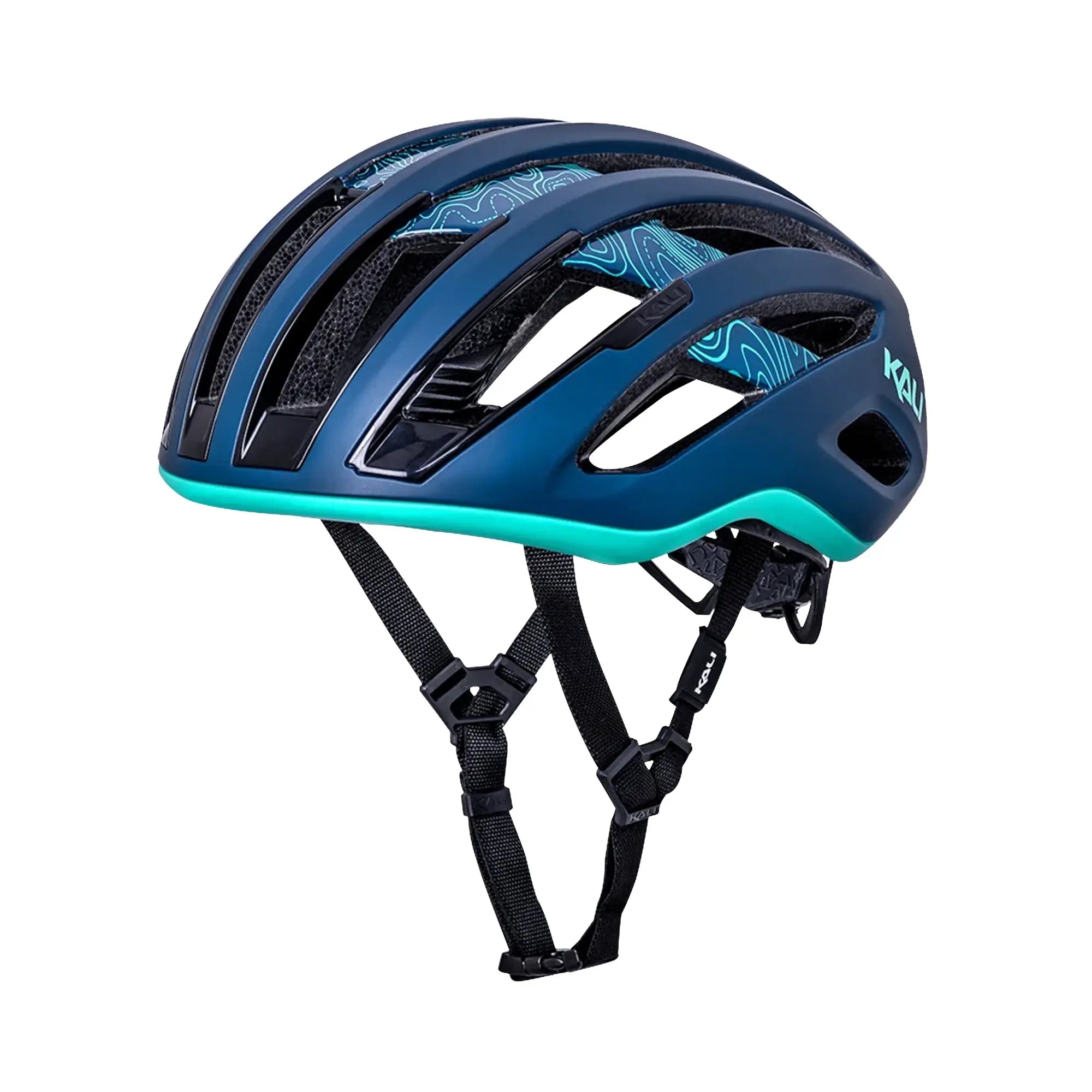 Kali Grit 2.0 Topo Helmet Matt Teal - FREE UK Shipping, FREE 365 Day Returns | Moto Central