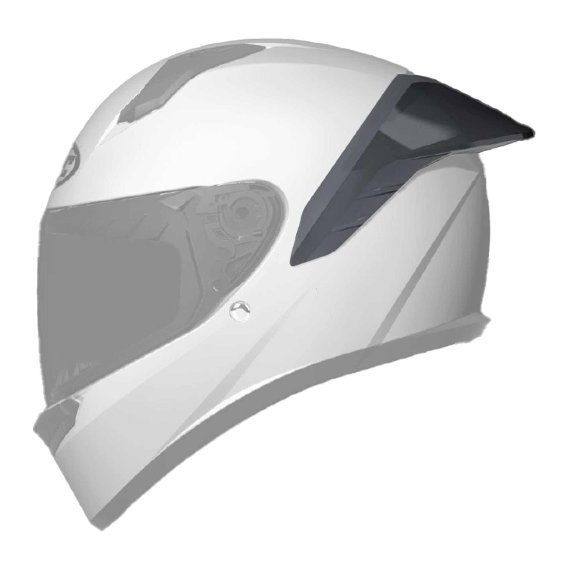 HJC C10 Spoiler Free Smoke FREE UK Delivery, FREE 365 Day Returns | Moto Central