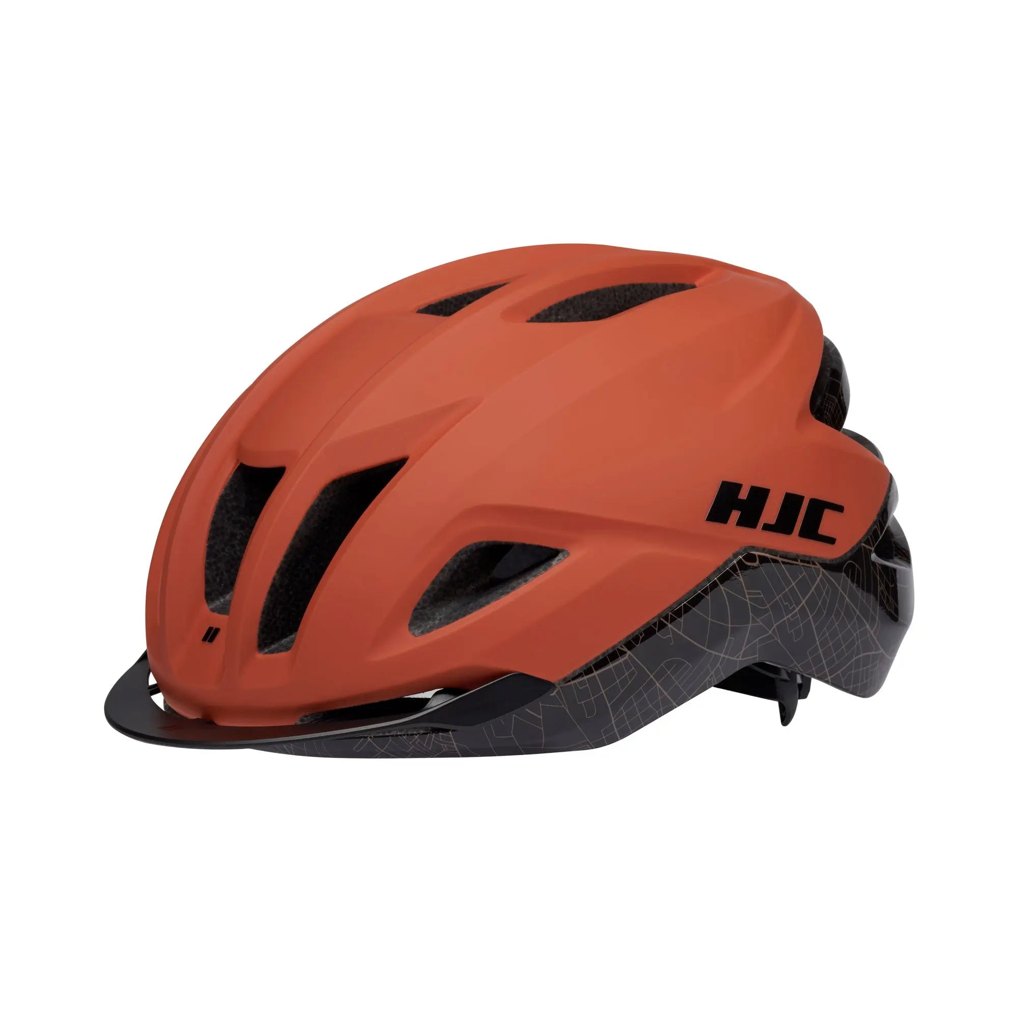 HJC Crosser Helmet Matt Gloss Brick City - FREE UK Shipping, FREE 365 Day Returns | Moto Central