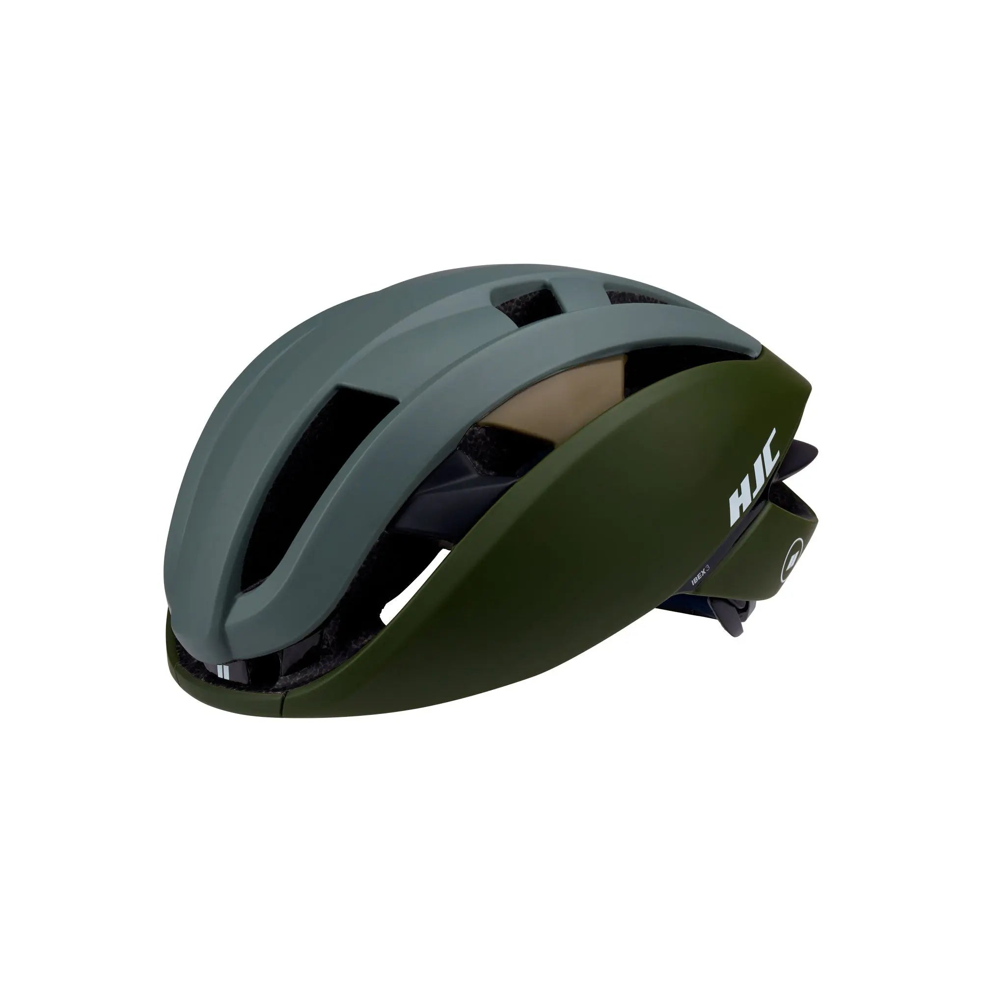 hjc cycle helmets uk HJC Ibex 3 Cycle Helmet Matt Dark Green