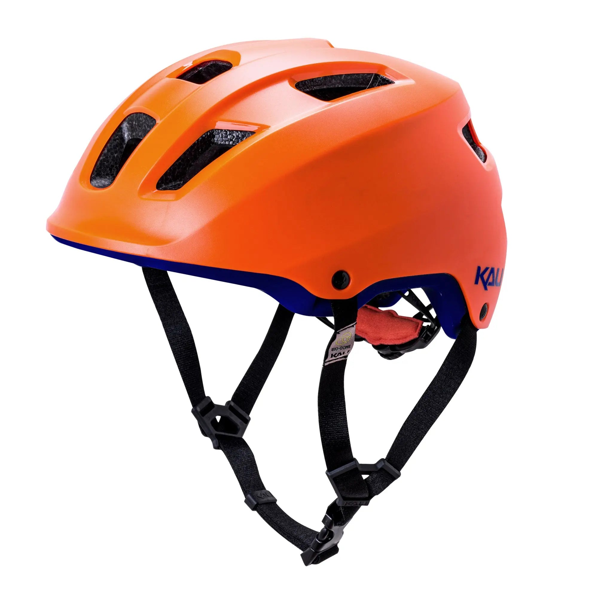 Kali Ave SLD Helmet Matt Orange / Blue - FREE UK Shipping, FREE 365 Day Returns | Moto Central