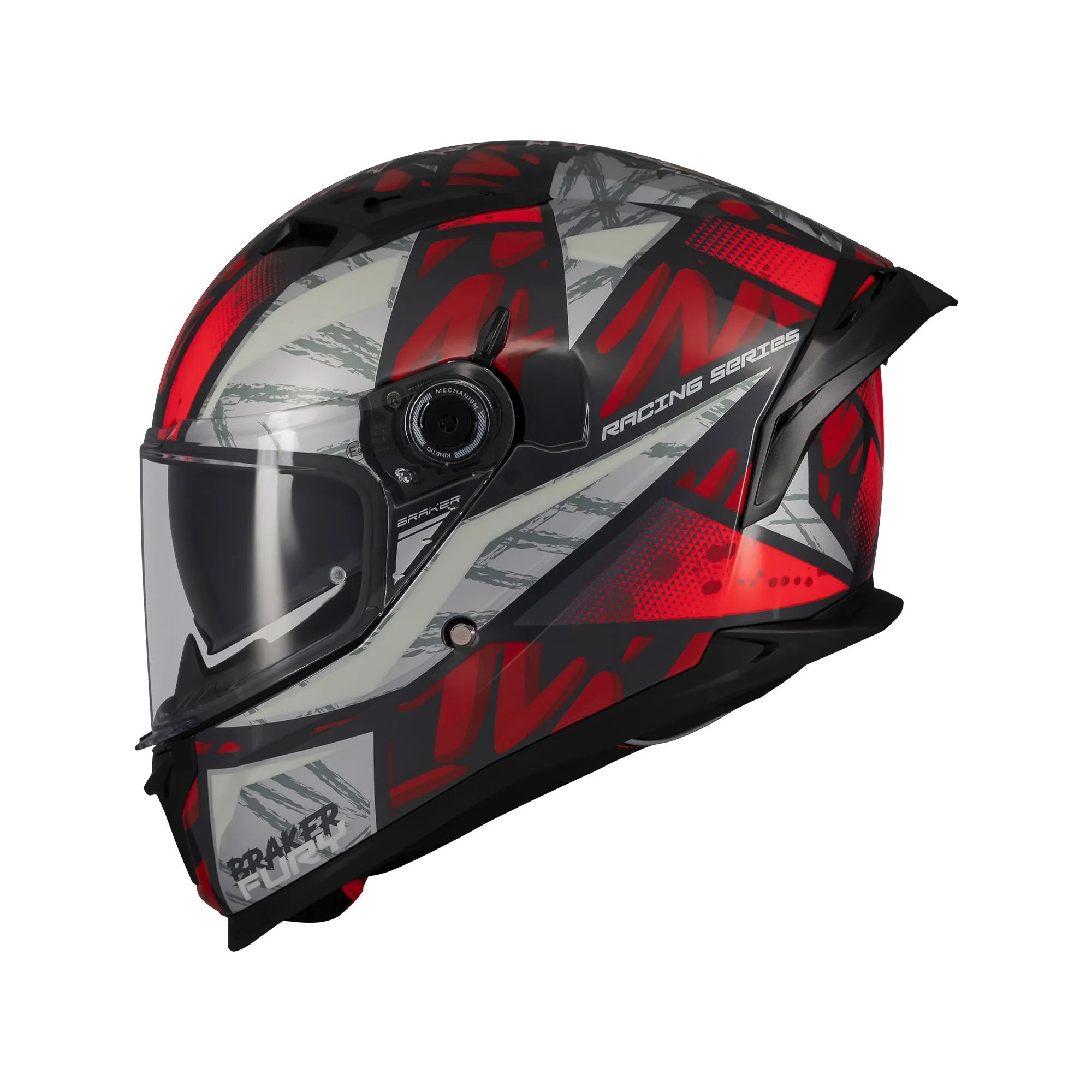 MT Helmets Braker SV Fury C5 Gloss Red FREE UK Delivery, FREE 365 Day Returns | Moto Central