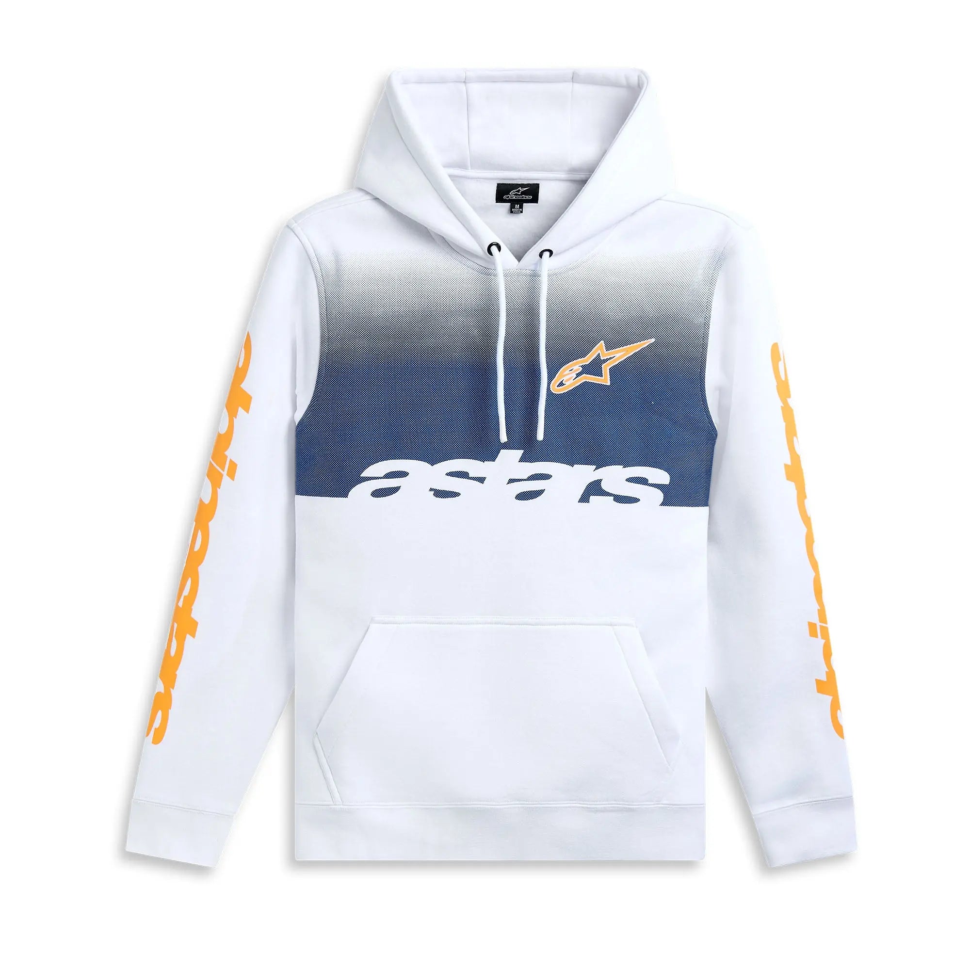 Alpinestars Specter Hoodie White FREE UK Delivery, FREE 365 Day Returns | Moto Central
