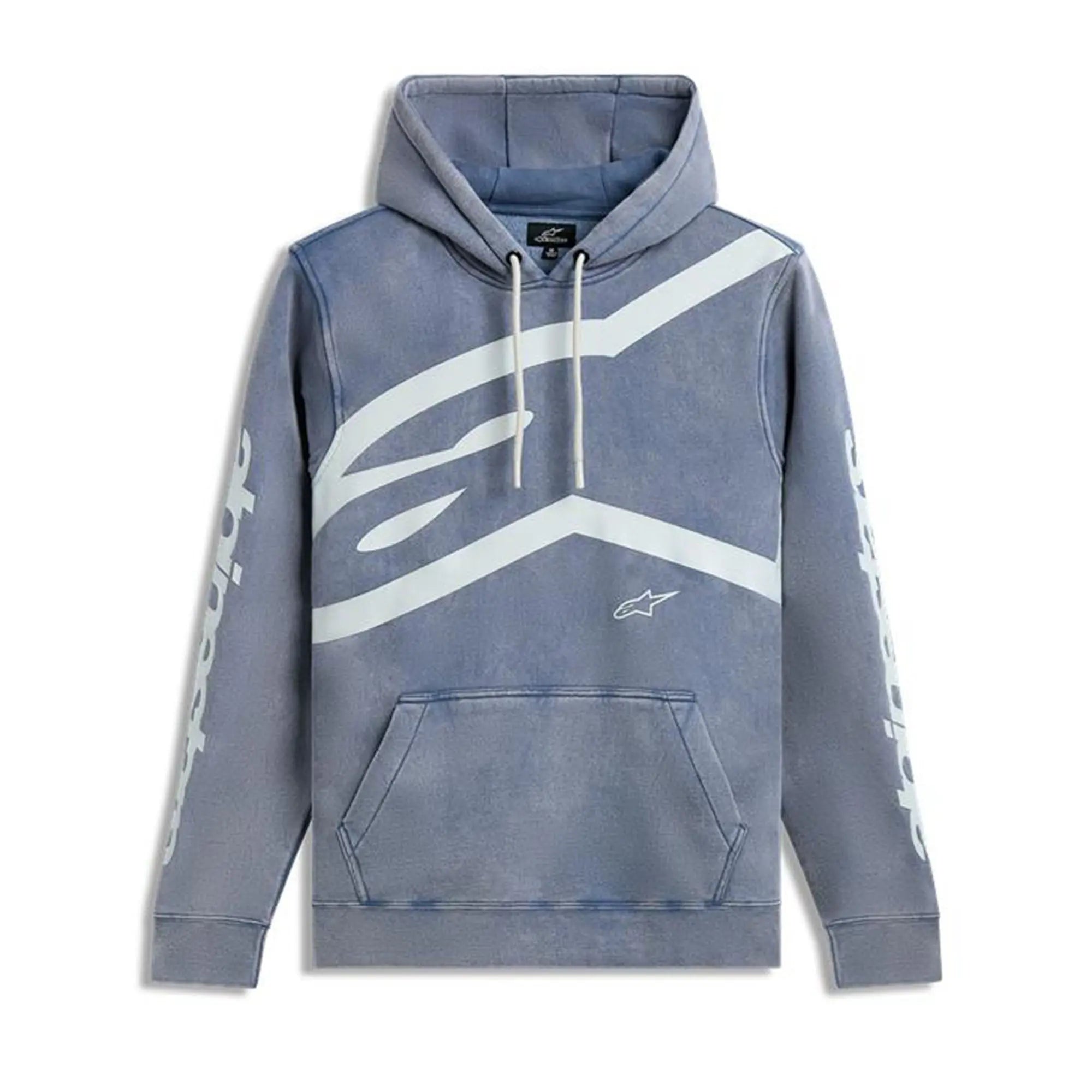 Alpinestars Unbound Hoodie Slate Blue FREE UK Delivery, FREE 365 Day Returns | Moto Central