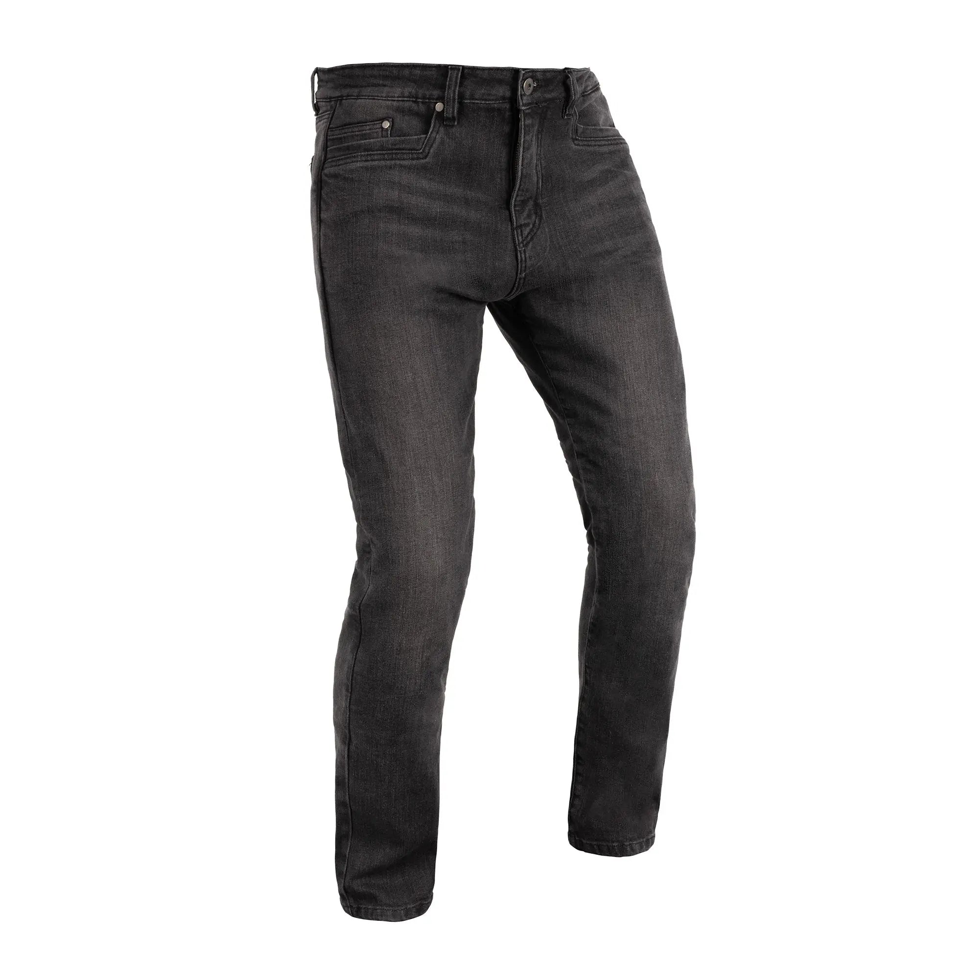 Oxford Super Denim Slim Jeans Black FREE UK Delivery, FREE 365 Day Returns | Moto Central