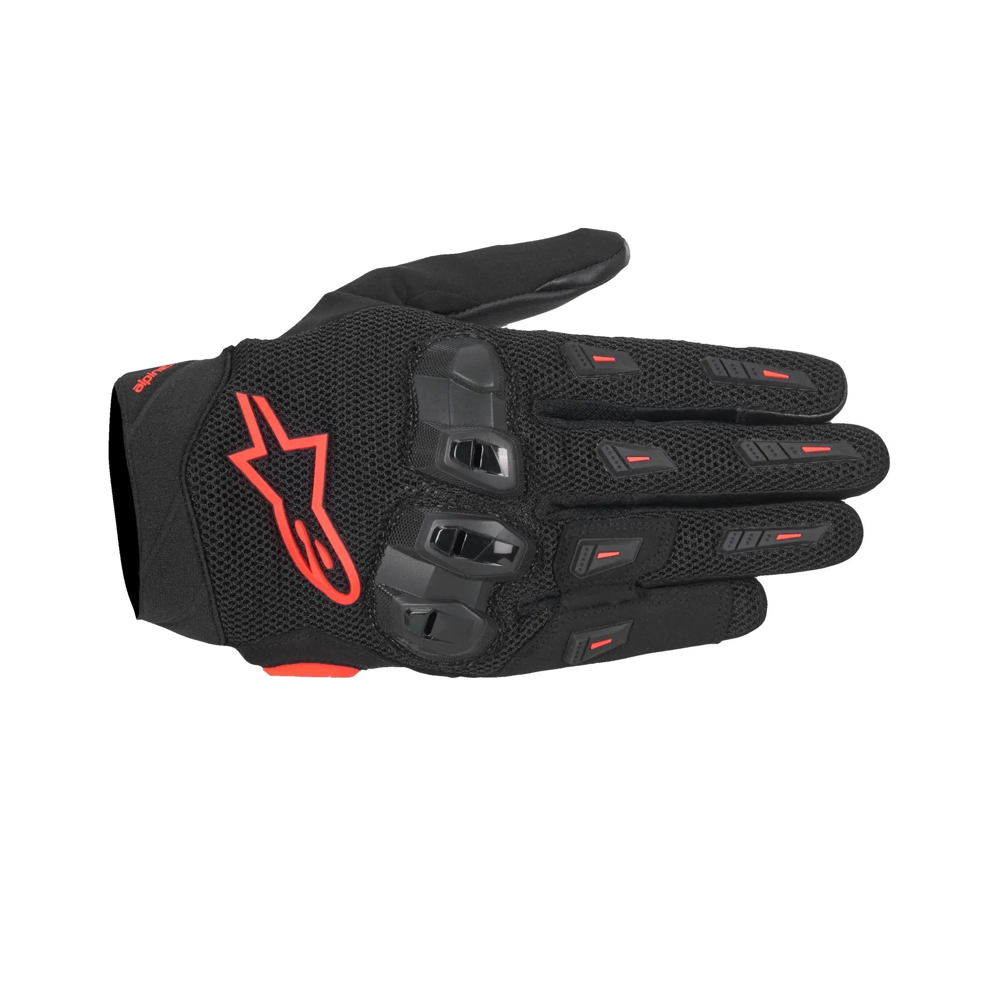 Alpinestars SP X 5 Air Gloves Black / Fluo Red FREE UK Delivery, FREE 365 Day Returns | Moto Central