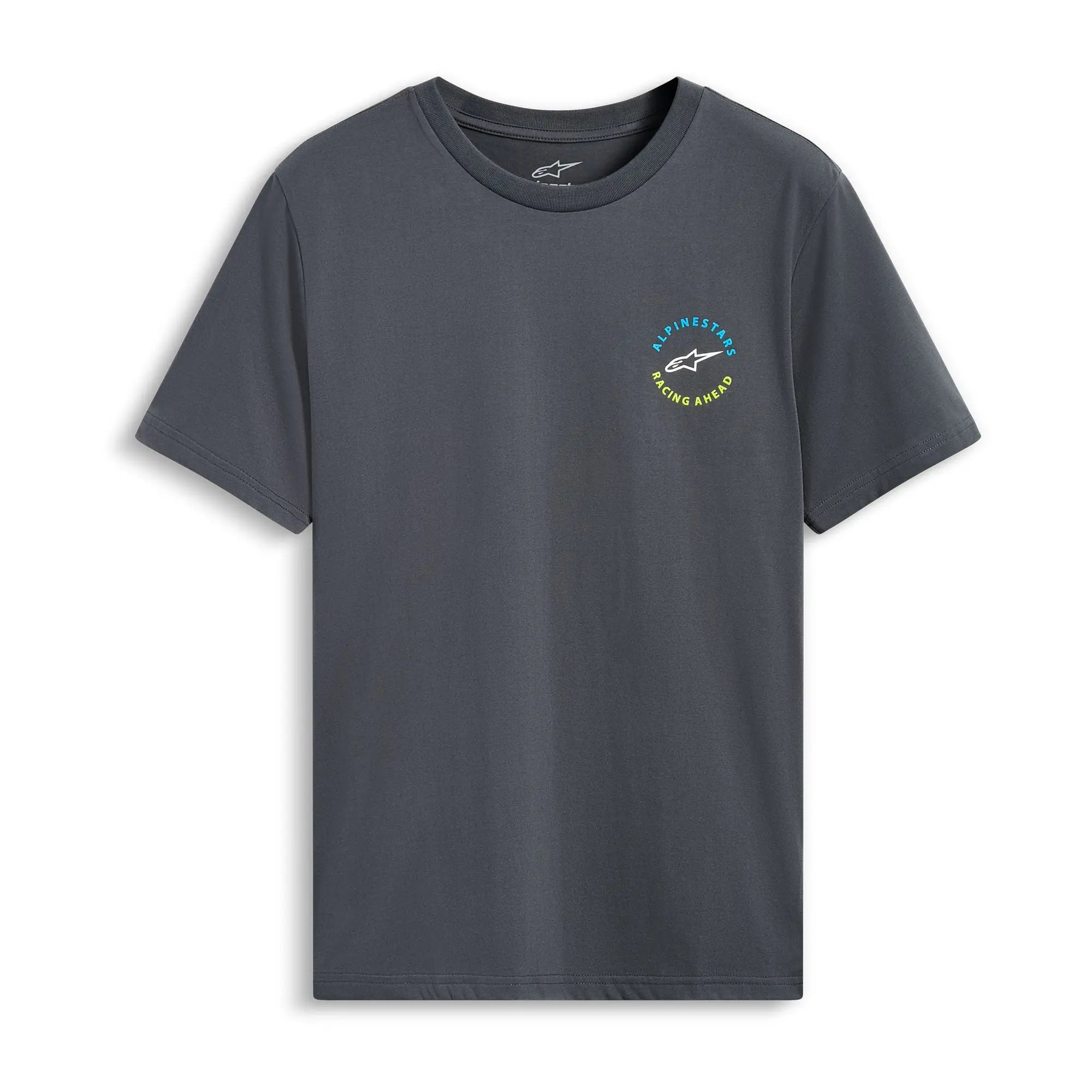 Alpinestars True Short Sleeves CSF Tee Charcoal FREE UK Delivery, FREE 365 Day Returns | Moto Central