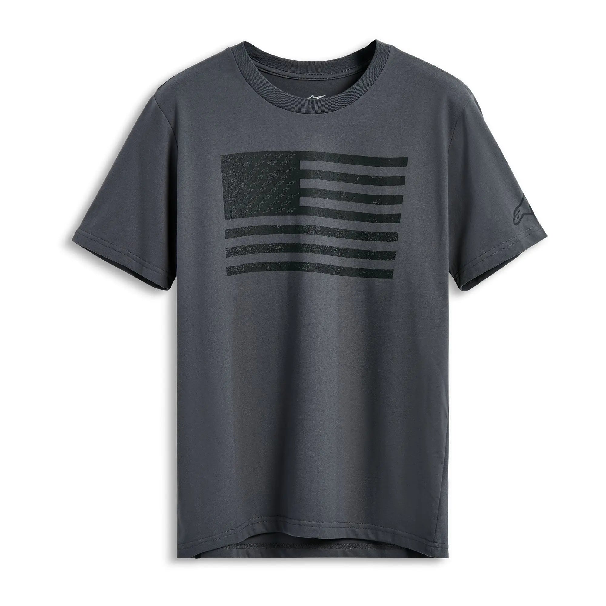 Alpinestars Waving Short Sleeves CSF Tee Charcoal FREE UK Delivery, FREE 365 Day Returns | Moto Central