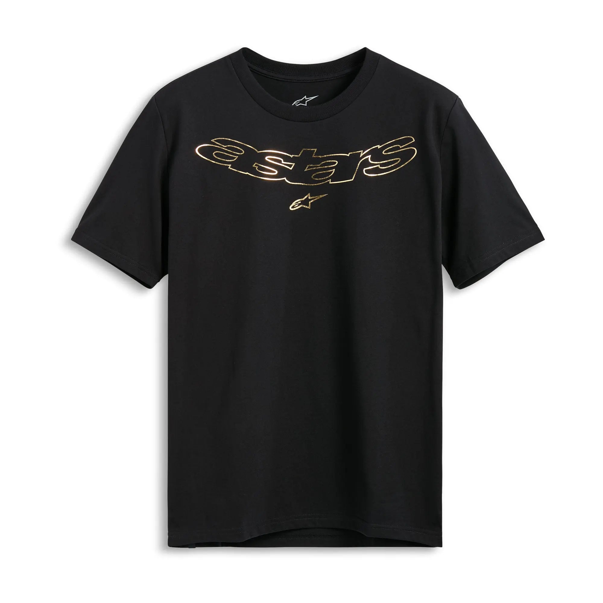 Alpinestars Luxo Short Sleeves CSF Tee Black FREE UK Delivery, FREE 365 Day Returns | Moto Central