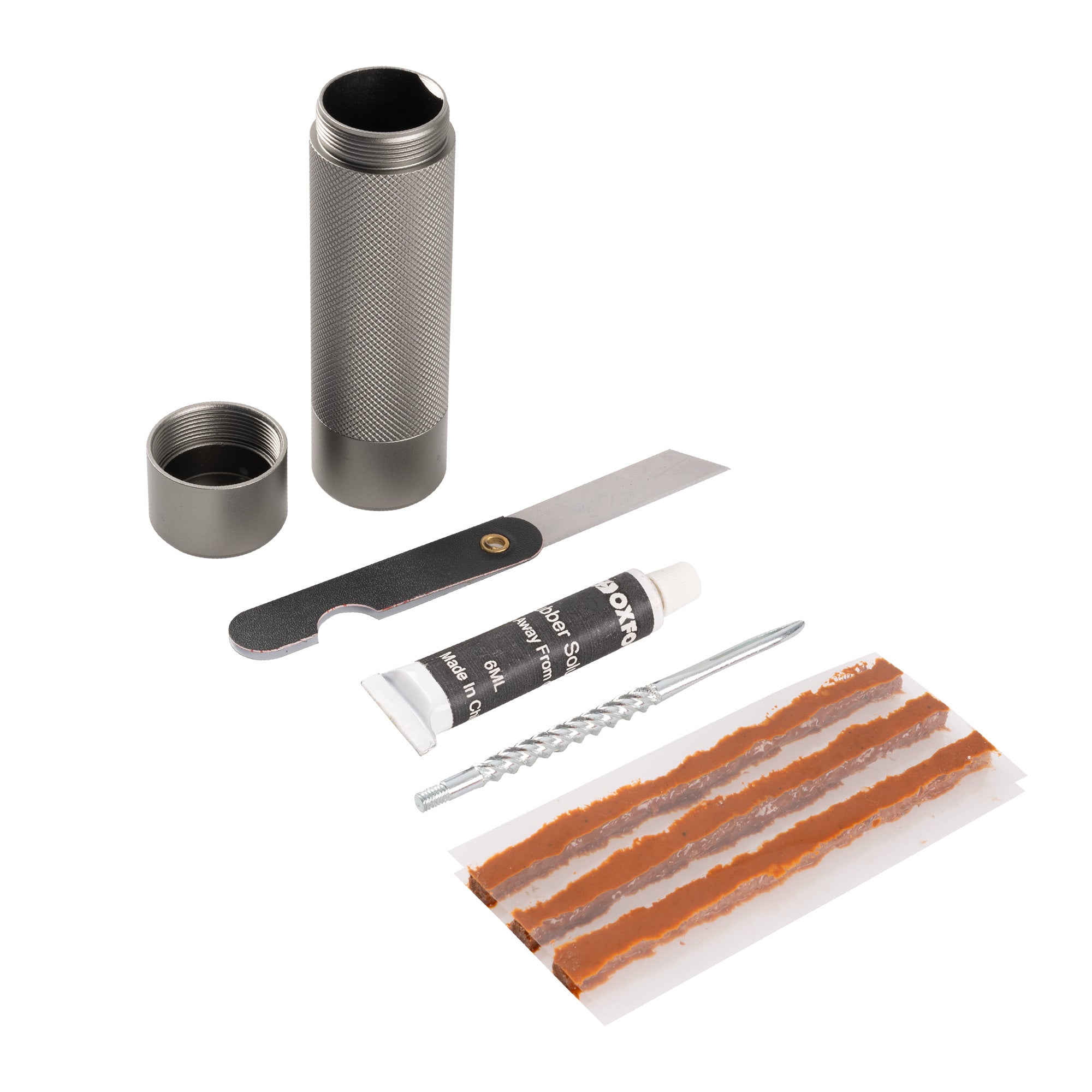 Oxford Plug-It XL Puncture Repair Titanium FREE UK Delivery, FREE 365 Day Returns | Moto Central