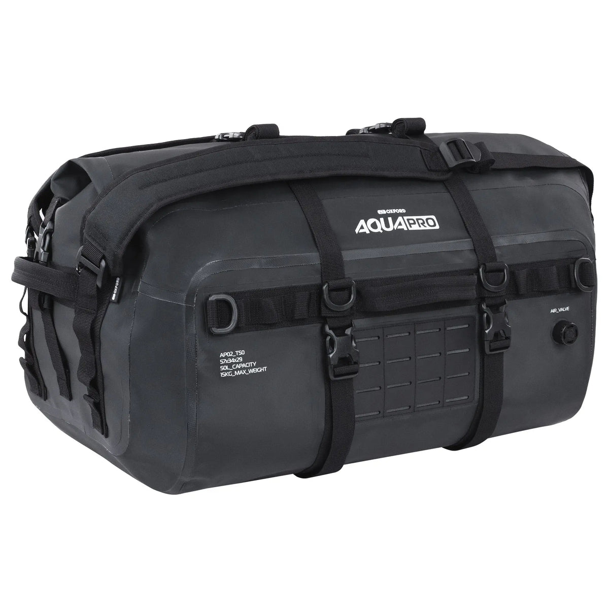 Oxford Aqua Pro T-50 Roll Bag Black