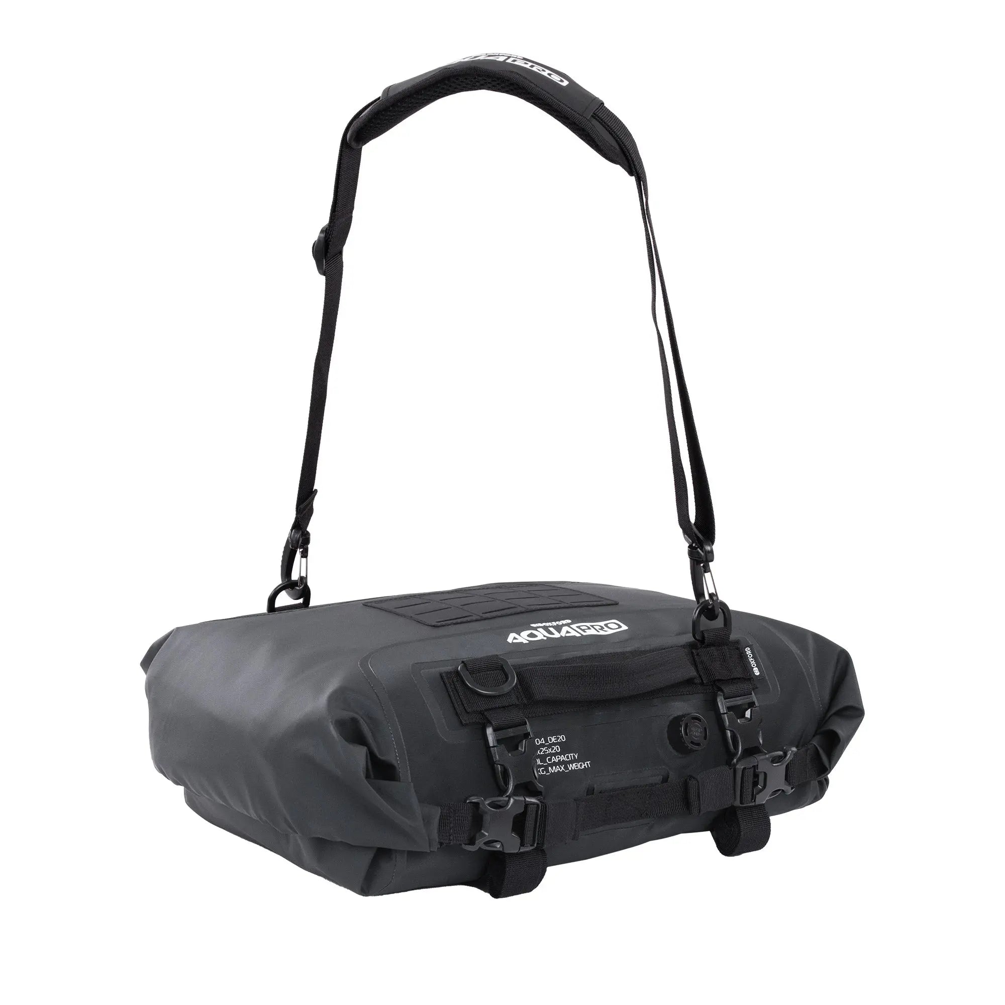 Oxford Aqua Pro DE-20 Roll Bag Black FREE UK Delivery, FREE 365 Day Returns | Moto Central