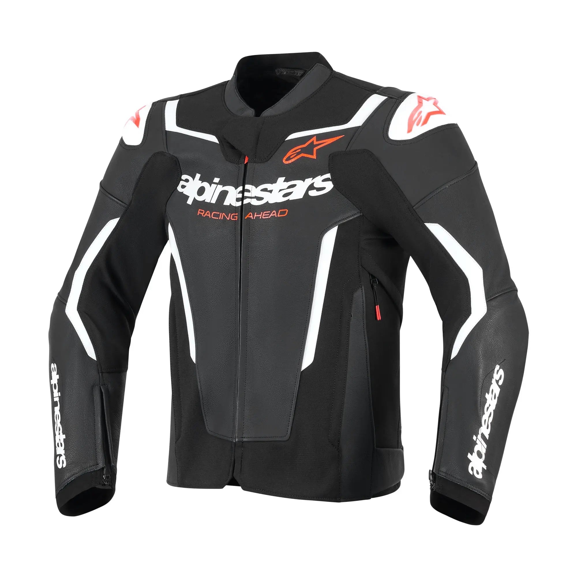 Alpinestars GP Force V2 Leather Jacket Black / White FREE UK Delivery, FREE 365 Day Returns | Moto Central