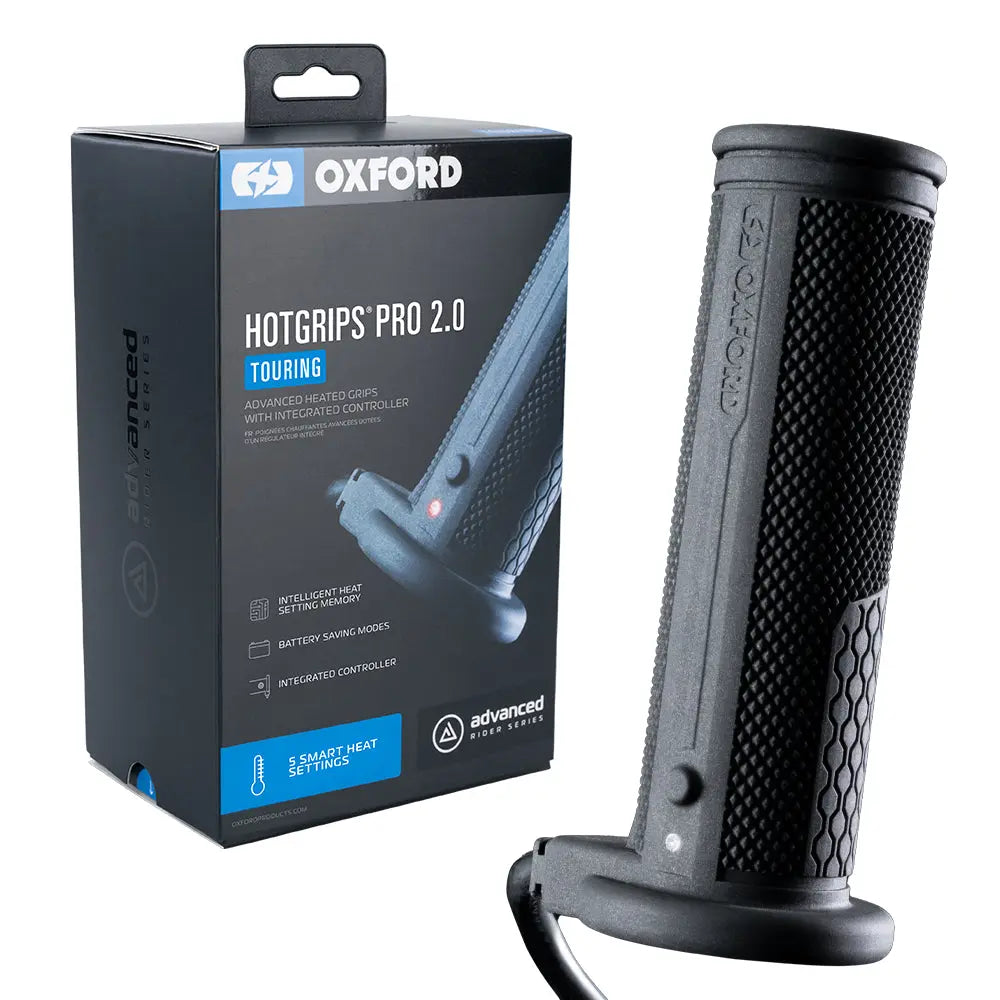 Oxford HotGrips Pro 2.0 Touring Black FREE UK Delivery, FREE 365 Day Returns | Moto Central