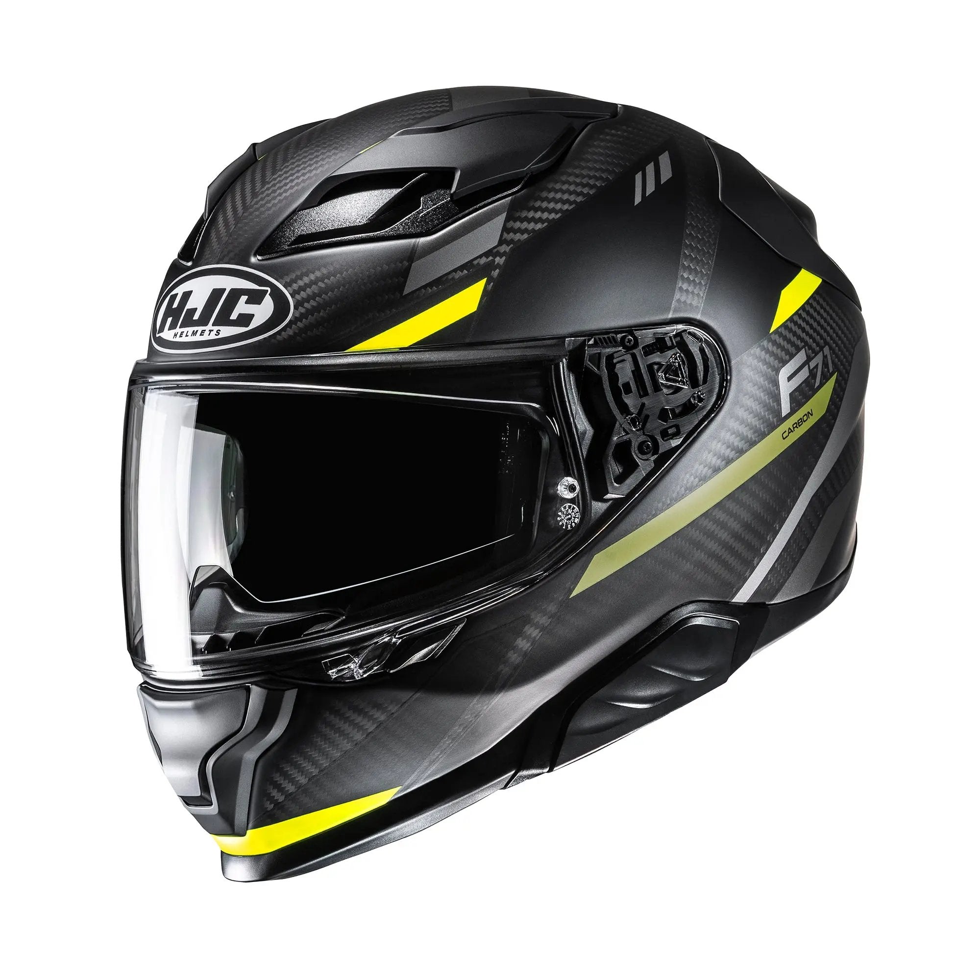 HJC F71 Carbon Esira MC3HSF Yellow FREE UK Delivery, FREE 365 Day Returns | Moto Central