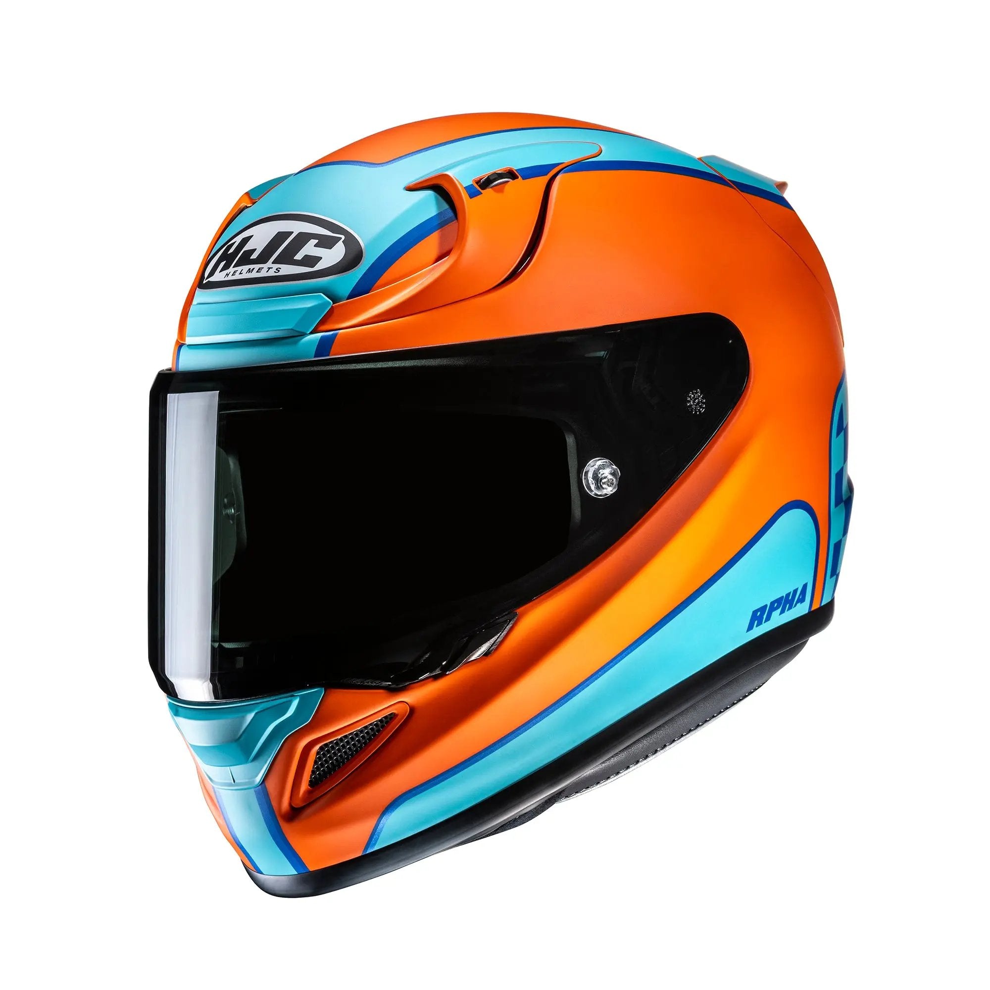 HJC RPHA 12 Respon MC27SF Blue / Orange FREE UK Delivery, FREE 365 Day Returns | Moto Central