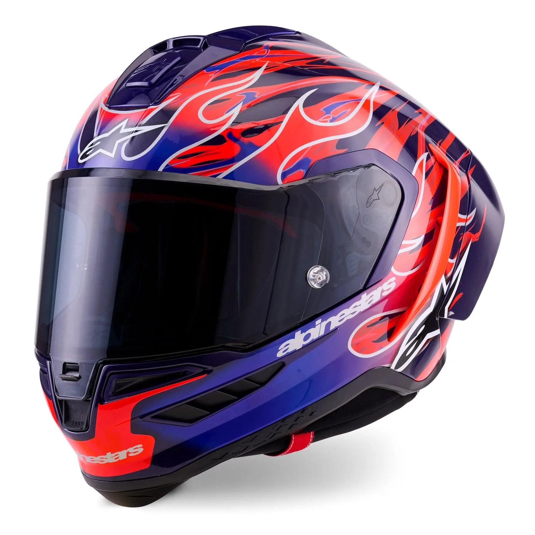 Alpinestars Supertech R10 Flyte Glossy Purple / Red FREE UK Delivery, FREE 365 Day Returns | Moto Central