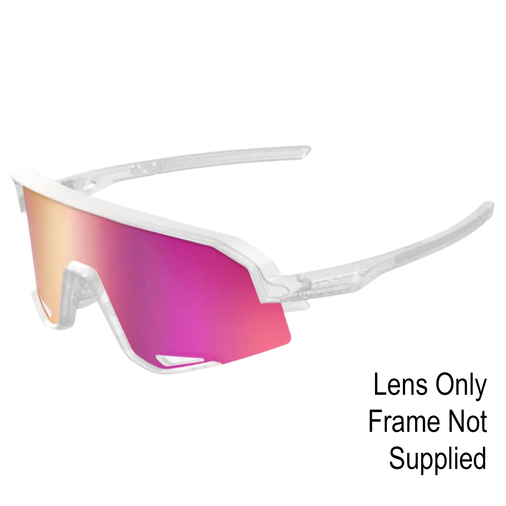 100% Slendale Cycle Goggles Replacement Lens Purple Multilayer Mirror