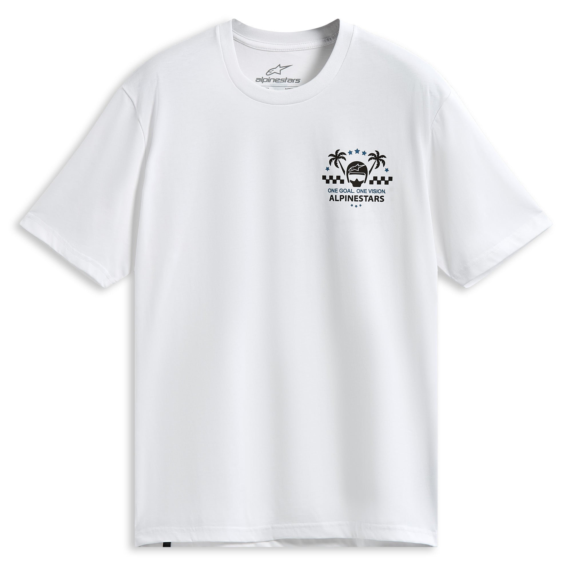 Alpinestars Order CSF Short Sleeves Tee White - FREE UK Delivery, FREE 365 Day Returns | Moto Central