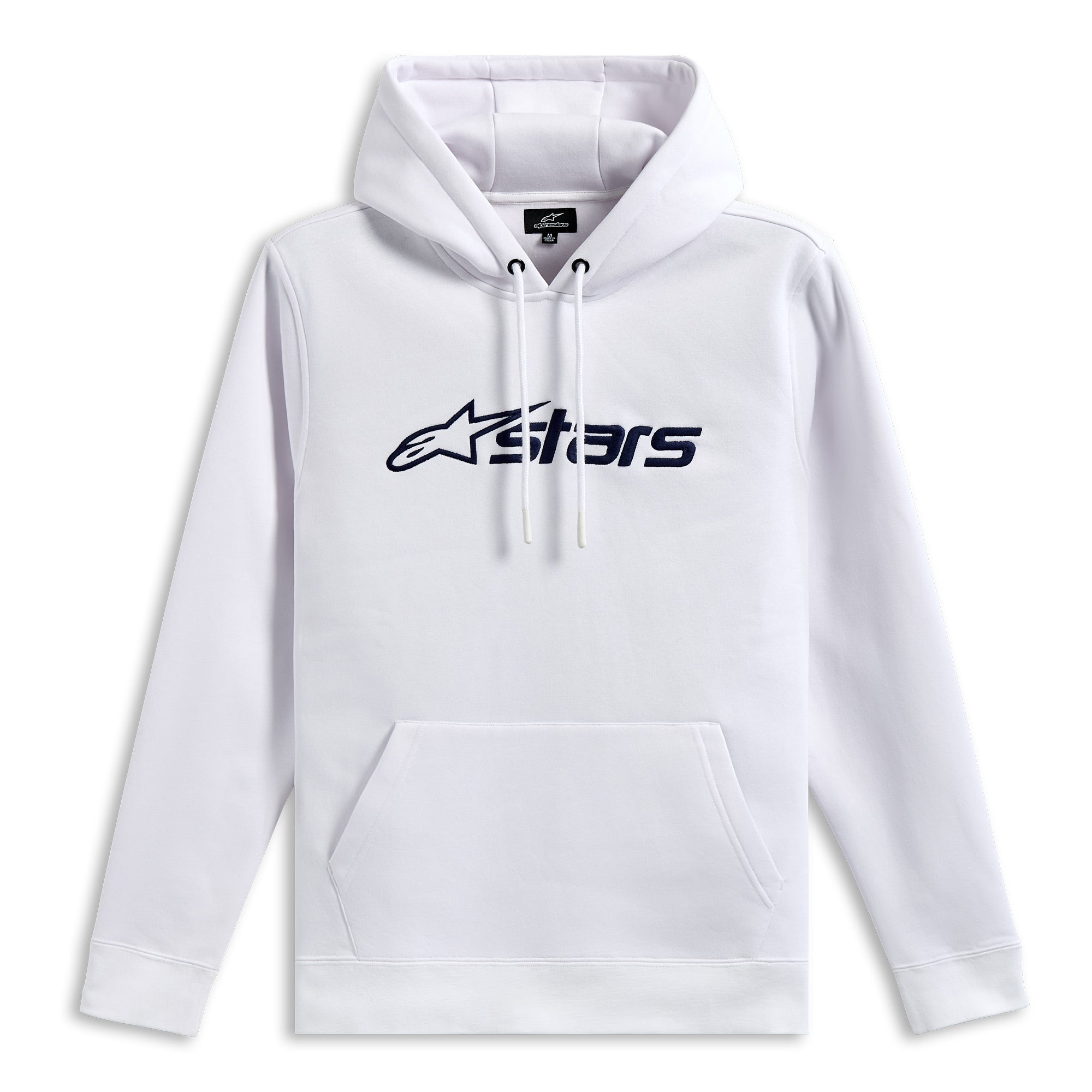 Alpinestars Blaze V3 Hoodie White / Navy - FREE UK Delivery, FREE 365 Day Returns | Moto Central