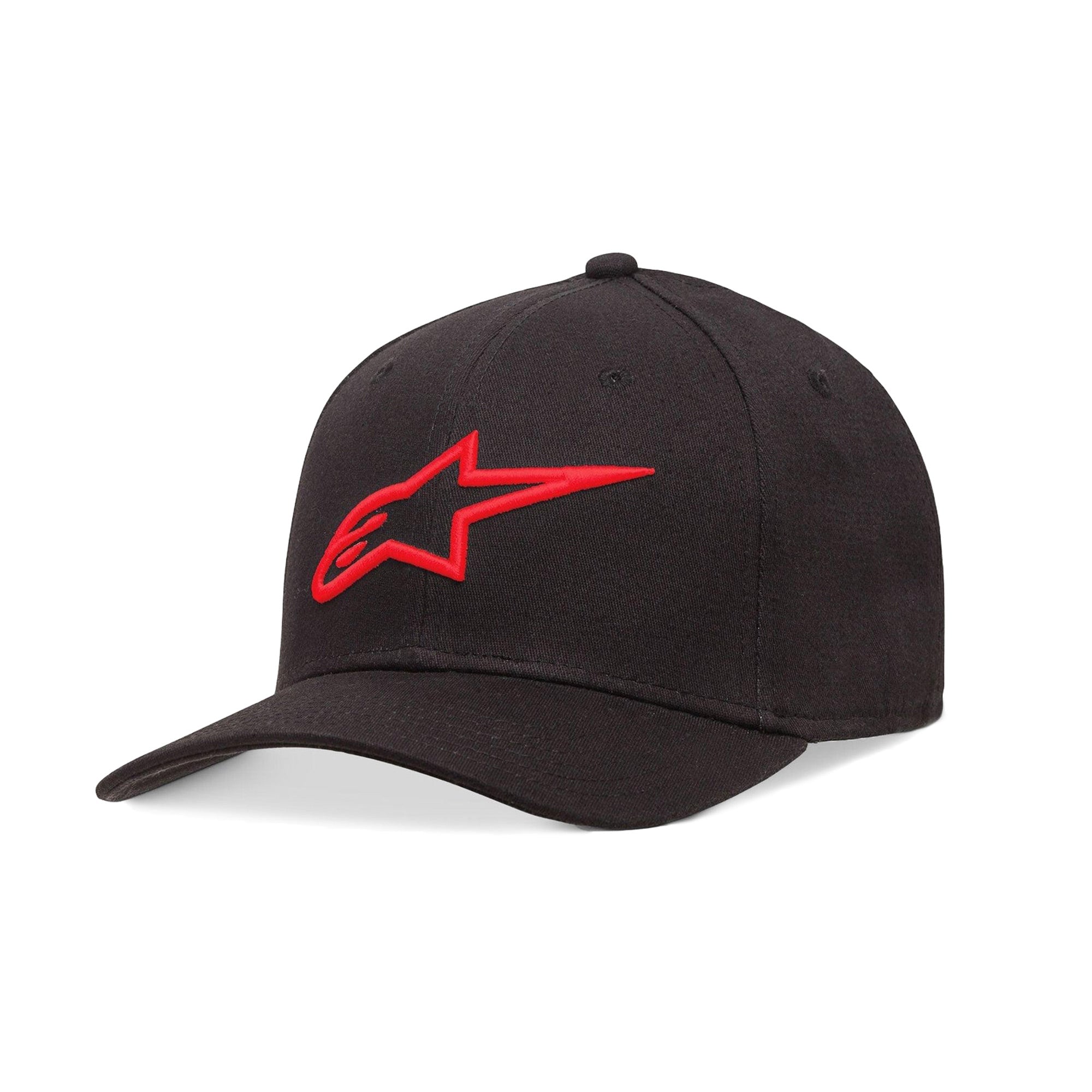 Alpinestars Ageless Snapback Hat Black / Red - FREE UK Delivery, FREE 365 Day Returns | Moto Central