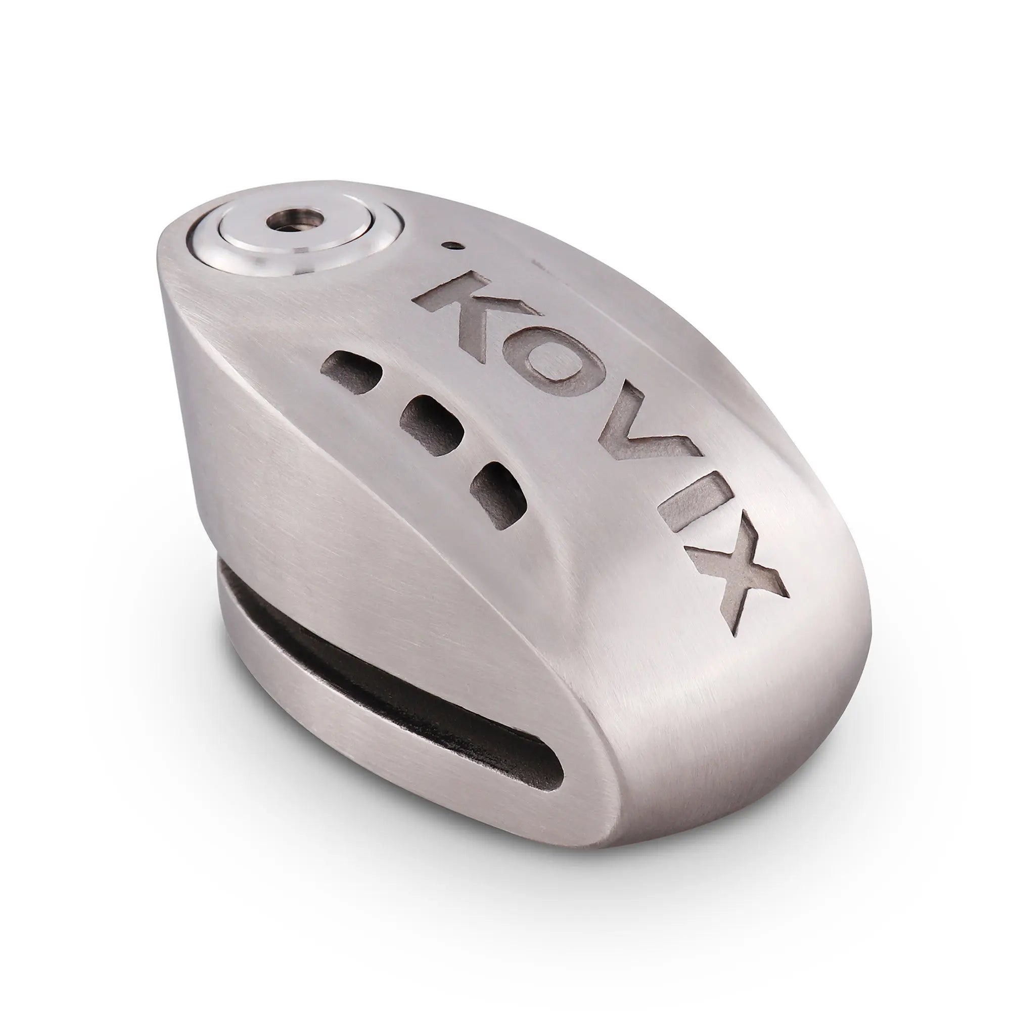 Kovix Overlord KNX15 Alarm Stainless Steel Disc Lock Metal - 14mm Pin FREE UK Delivery, FREE 365 Day Returns | Moto Central