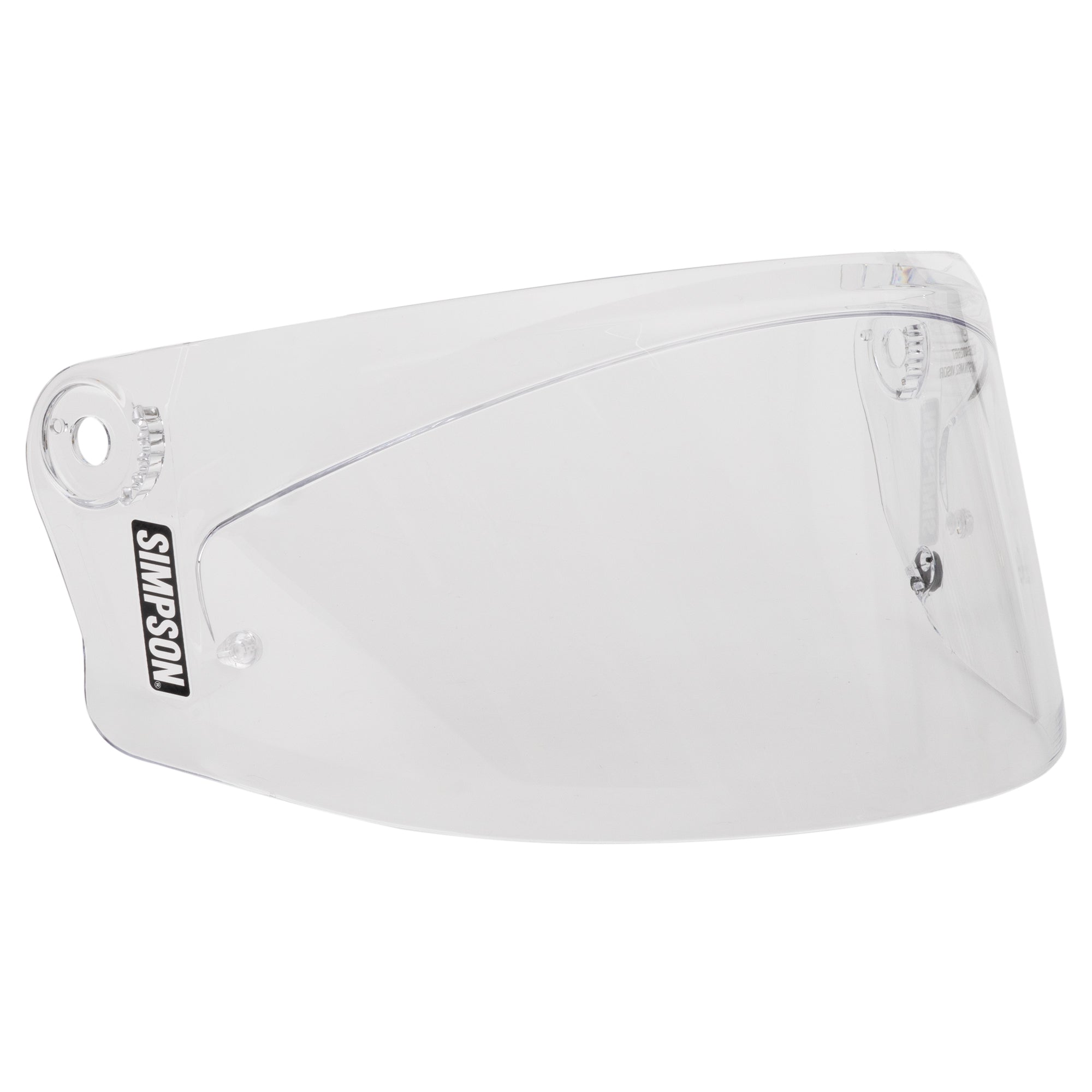 Simpson M62 Helmet Visor Clear - FREE UK Delivery, FREE 365 Day Returns | Moto Central