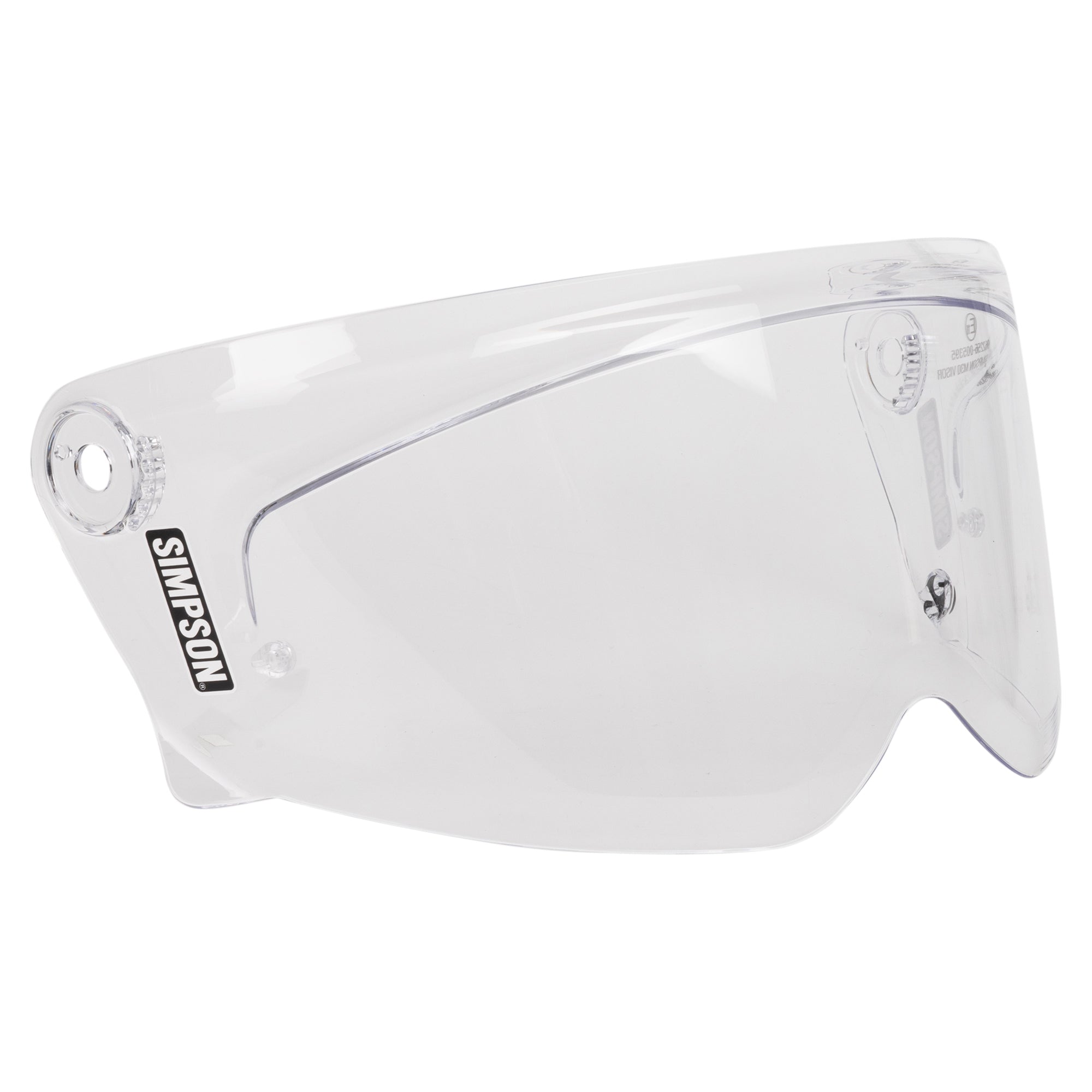 Simpson M30 Helmet Visor Clear - FREE UK Delivery, FREE 365 Day Returns | Moto Central