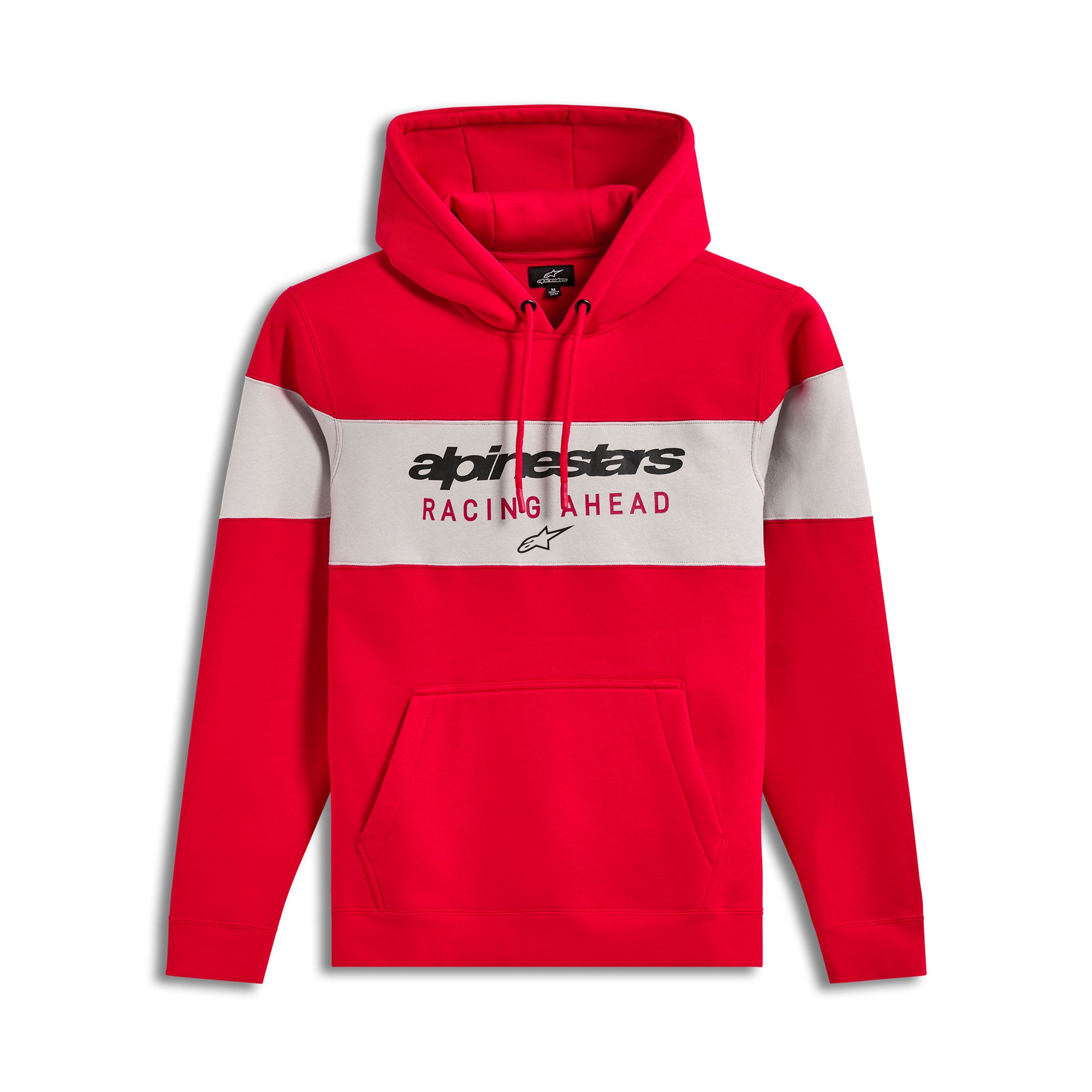 Alpinestars Cubic Hoodie Red / Cement FREE UK Delivery, FREE 365 Day Returns | Moto Central