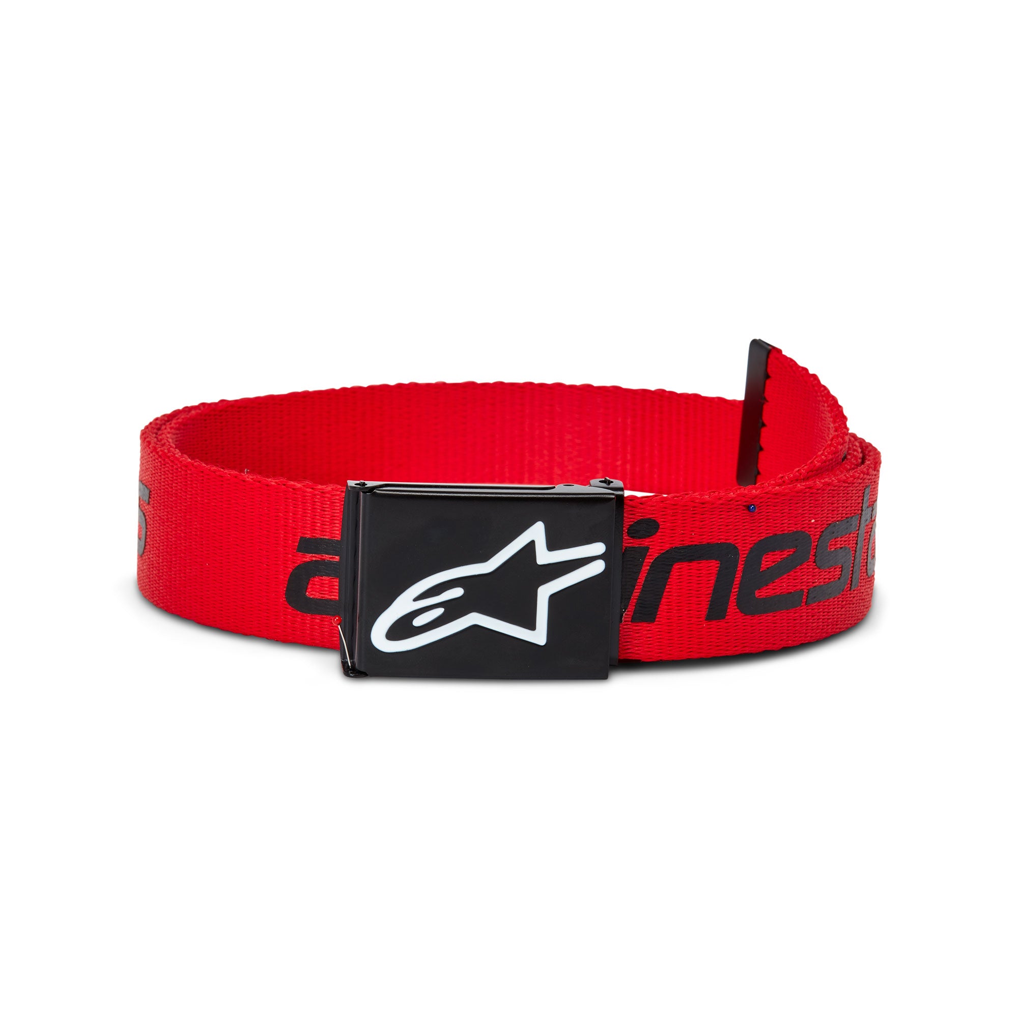 Alpinestars Linear Web Belt Red / Black FREE UK Delivery, FREE 365 Day Returns | Moto Central