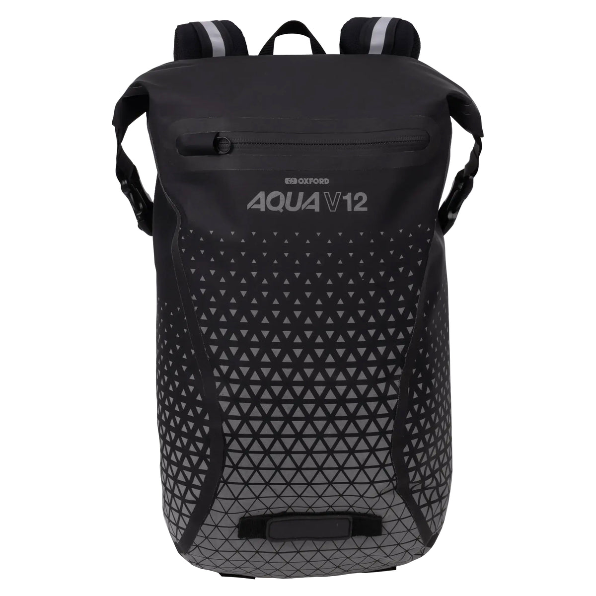 Oxford Aqua V 12 Backpack Black - 12 Litres FREE UK Delivery, FREE 365 Day Returns | Moto Central
