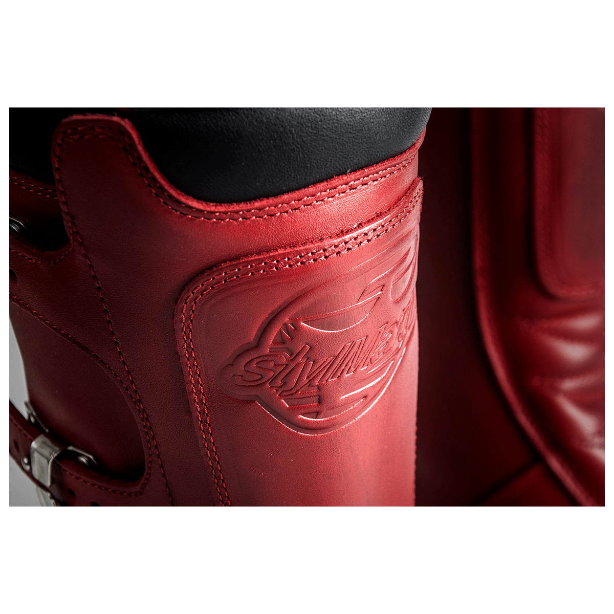 Stylmartin Continental Boots Red FREE UK Delivery, FREE 365 Day Returns | Moto Central