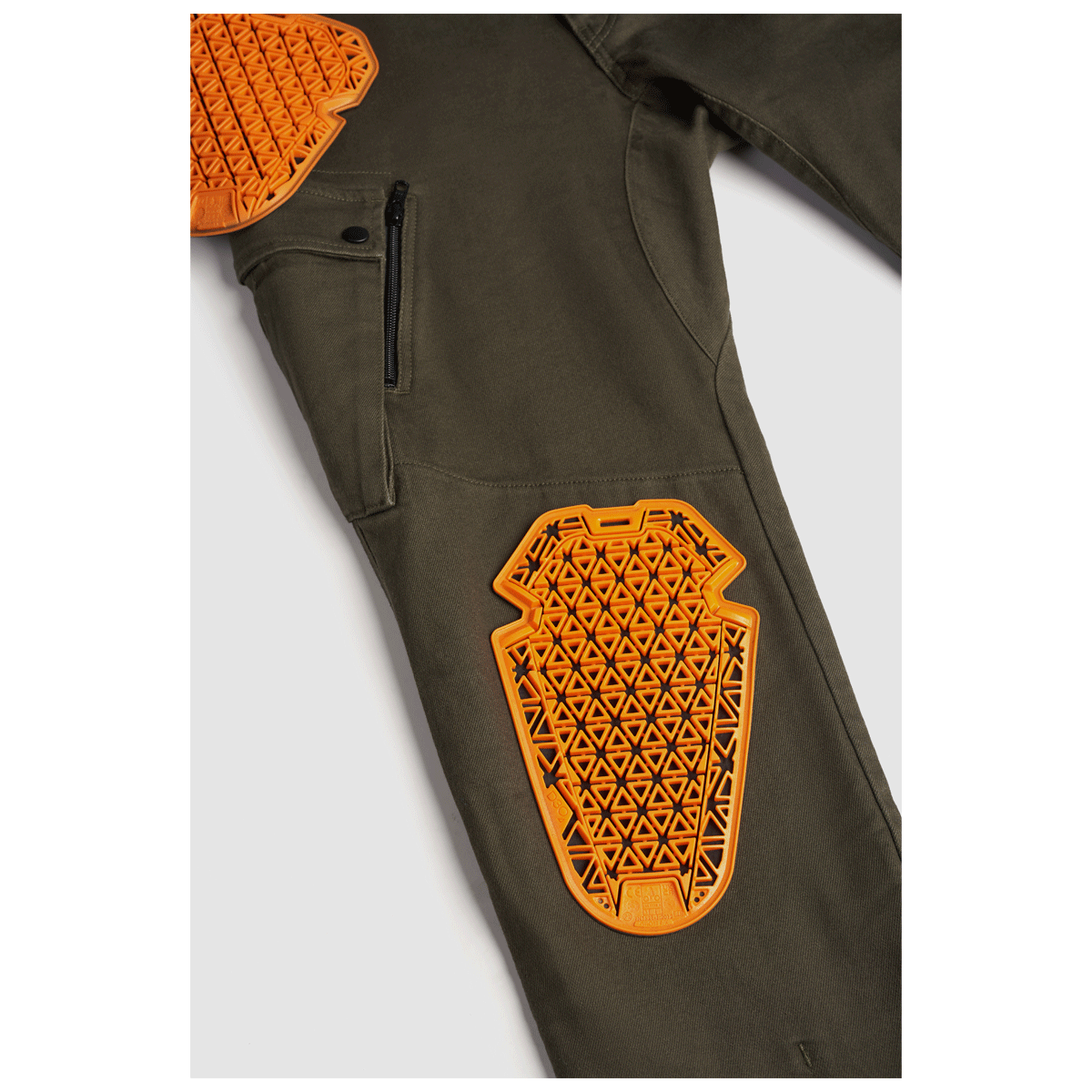 Pando Moto Mark AAA Cargo Jeans Olive FREE UK Delivery, FREE 365 Day Returns | Moto Central