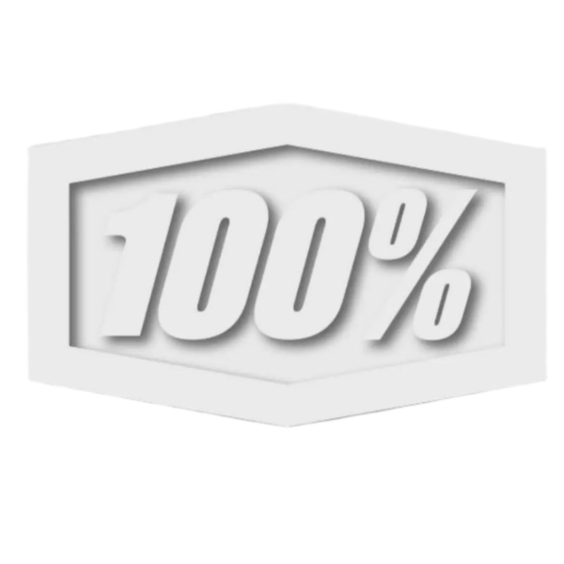 100% Die-Cut Trailer Decal White - FREE UK Shipping, FREE 365 Day Returns | Moto Central