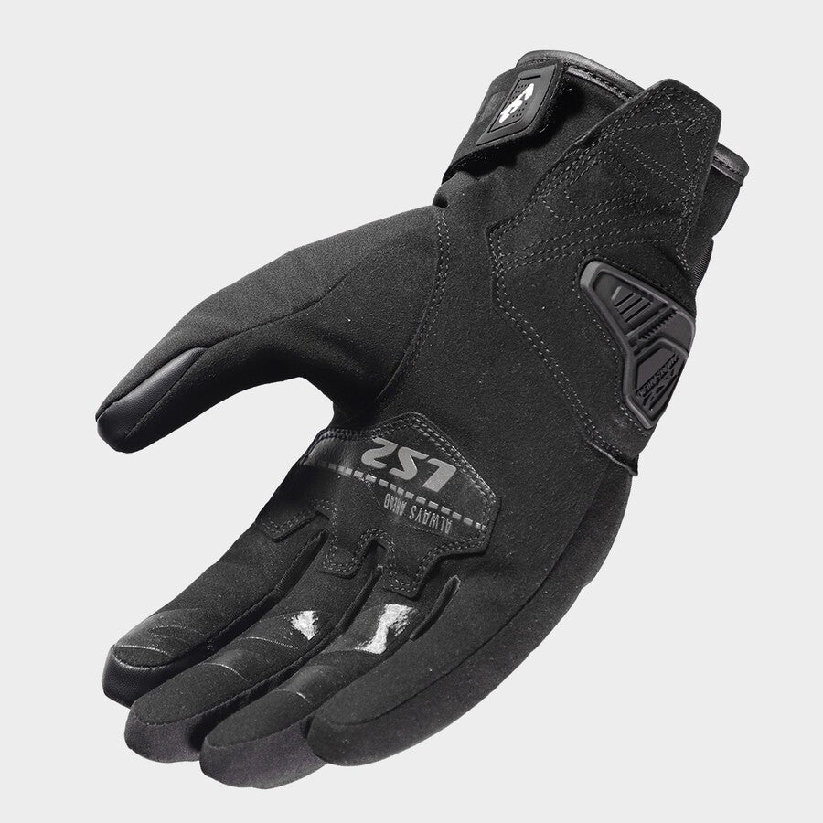 LS2 Jet 3 Ladies Textile Gloves Black FREE UK Delivery, FREE 365 Day Returns | Moto Central