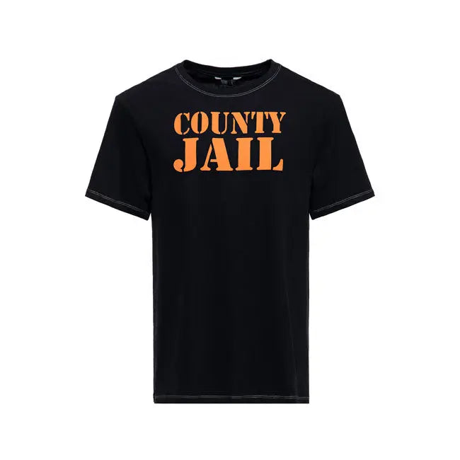 King Kerosin County Jail T-Shirt Black FREE UK Delivery, FREE 365 Day Returns | Moto Central