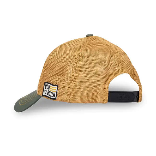 Von Dutch Pirate Cat Cap Beige FREE UK Delivery, FREE 365 Day Returns | Moto Central