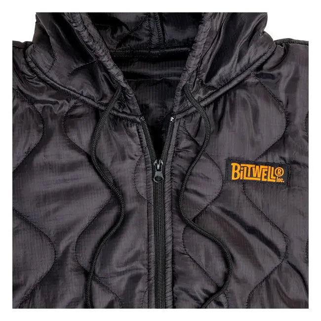 Biltwell Woobie Zip Hoodie Black  - FREE UK Shipping, FREE 365 Day Returns | Moto Central