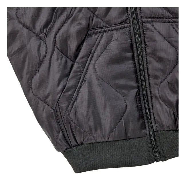 Biltwell Woobie Zip Hoodie Black  - FREE UK Shipping, FREE 365 Day Returns | Moto Central