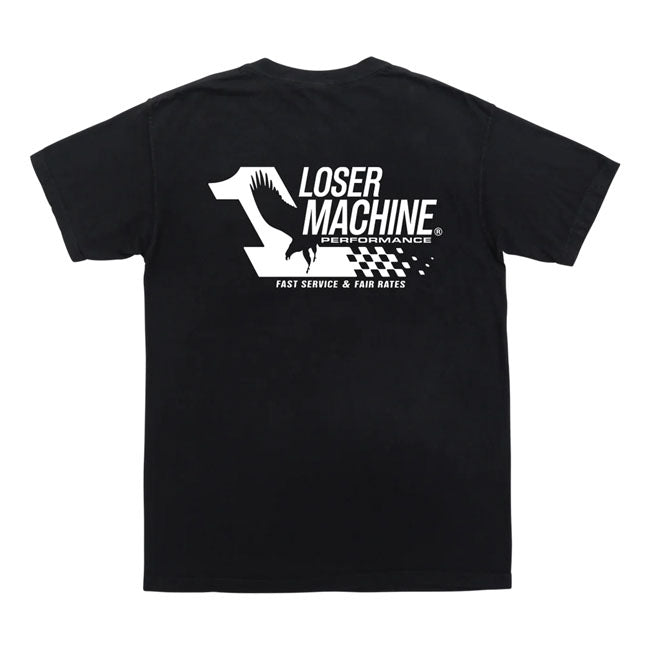 Loser Machine American Standard T-Shirt Black FREE UK Delivery, FREE 365 Day Returns | Moto Central