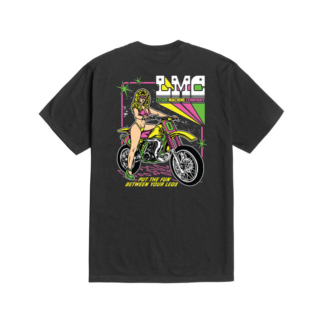 Loser Machine Brapp Babe T-Shirt Black FREE UK Delivery, FREE 365 Day Returns | Moto Central